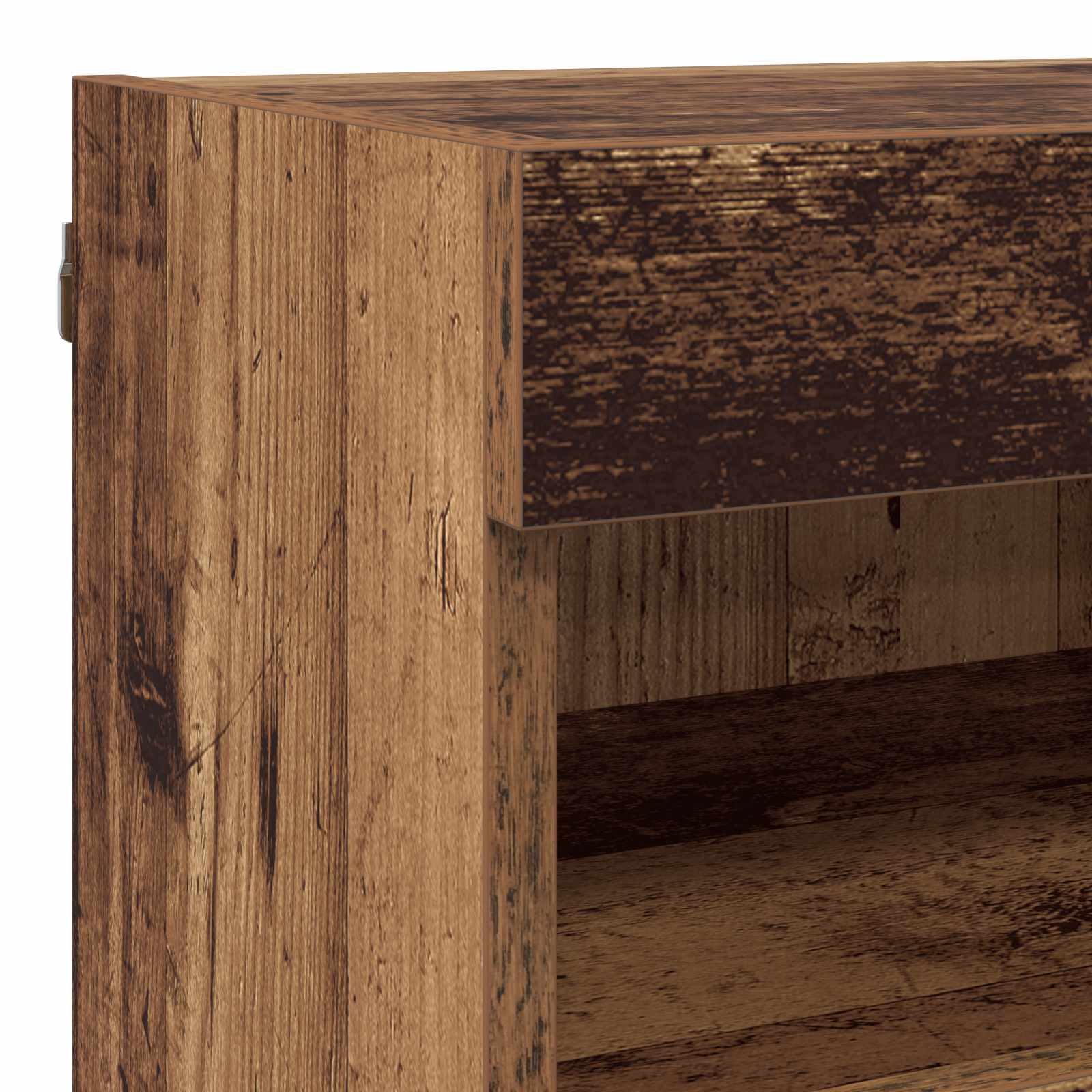 Ensemble de meuble TV mural 7 pcs Bois Ancien Bois d'ingénierie - XIOS
