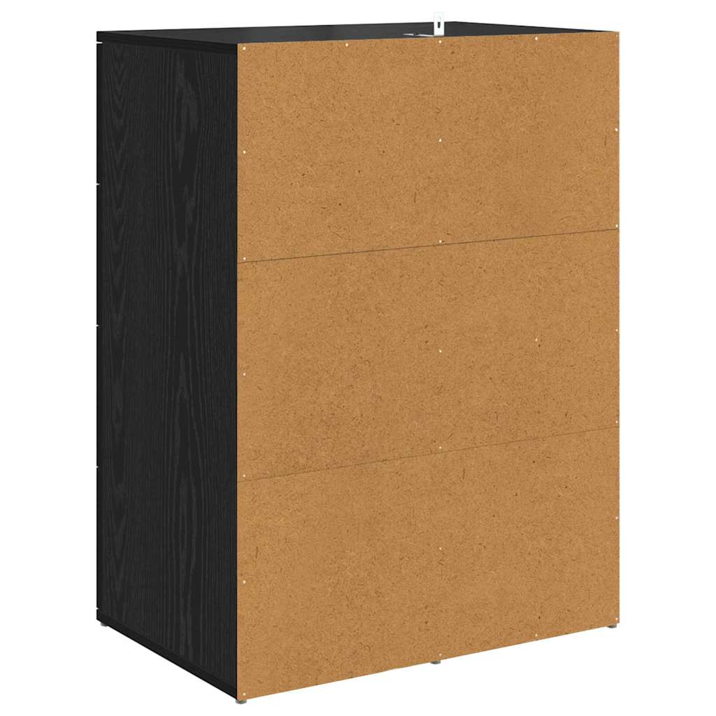 Buffets avec tiroir Corona 2 pcs Chêne noir 59 x 39 x 80 cm - XIOS