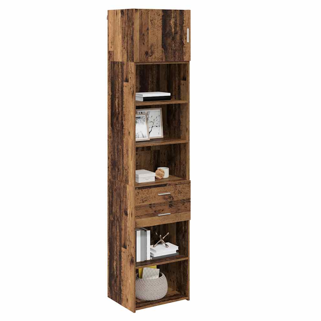 Haut Armoire Bois Ancien 50 x 42,5 x 225 cm Bois d'ingénierie - XIOS