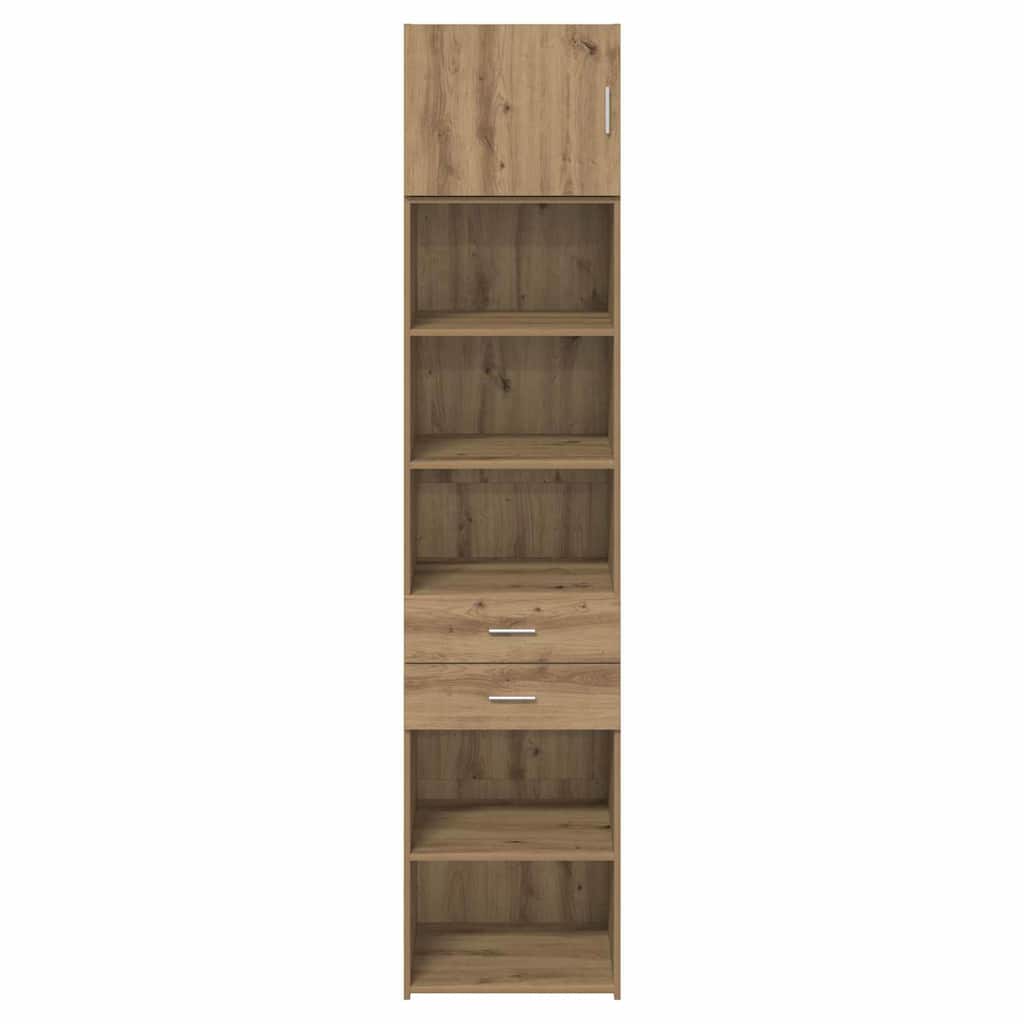 Haut Armoire Montage mural Chêne artisanal 50 x 42,5 x 225 cm - XIOS