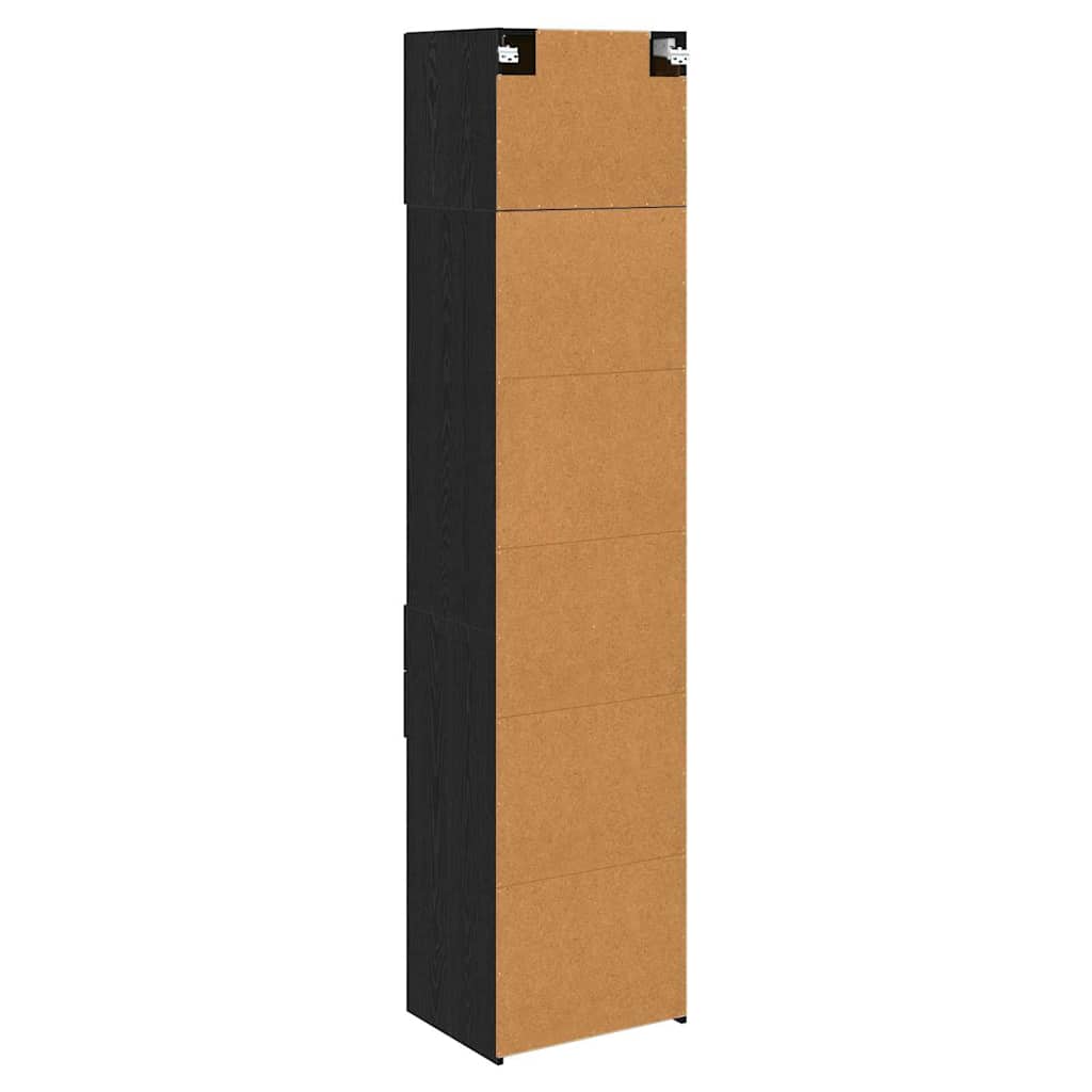 Haut Armoire Chêne noir 50 x 42,5 x 225 cm Bois d'ingénierie - XIOS