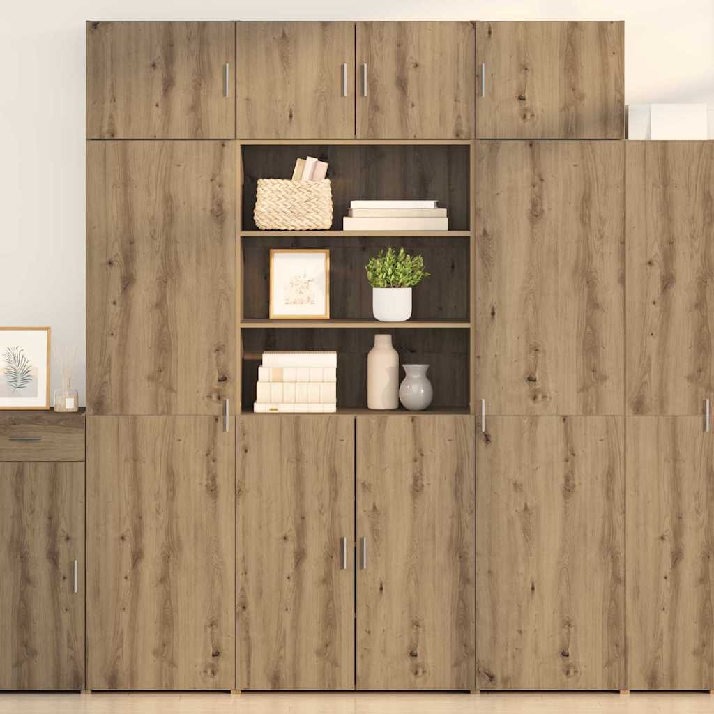 Armoire de rangement Chêne artisanal 80 x 42,5 x 225 cm - XIOS