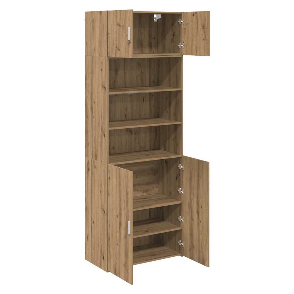 Armoire de rangement Chêne artisanal 80 x 42,5 x 225 cm - XIOS