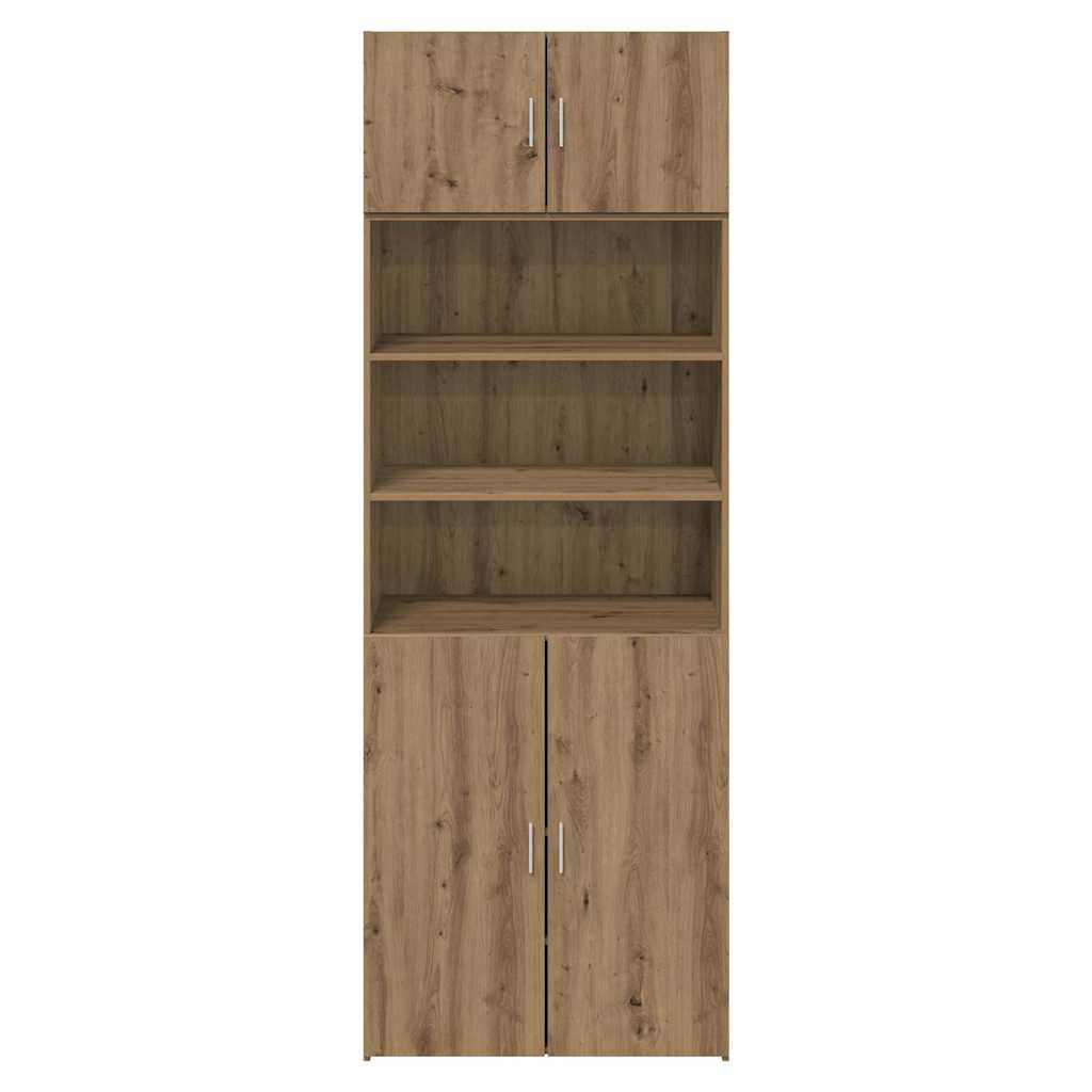 Armoire de rangement Chêne artisanal 80 x 42,5 x 225 cm - XIOS