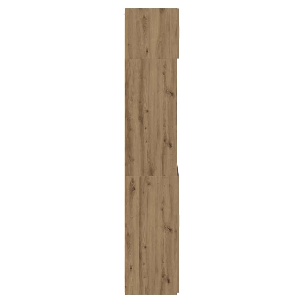 Armoire de rangement Chêne artisanal 80 x 42,5 x 225 cm - XIOS