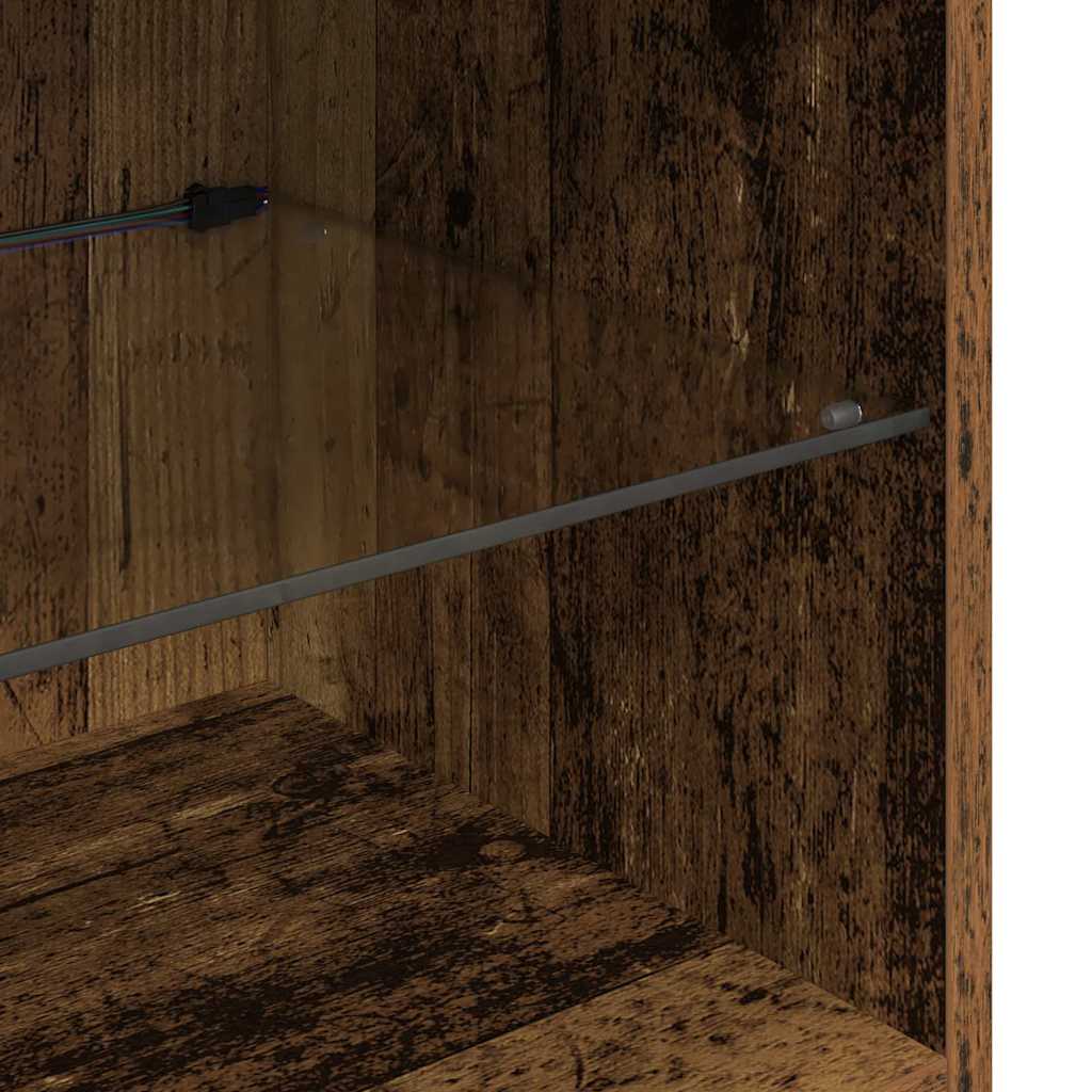 Meubles TV muraux 8 pcs Bois ancien Bois d'ingénierie - XIOS