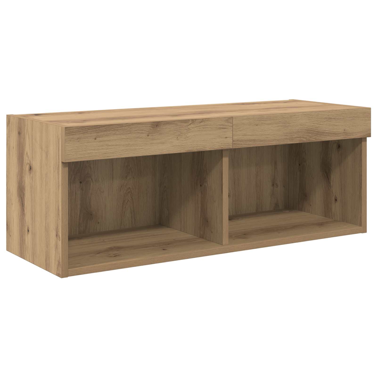 Meubles TV muraux 6 pcs Chêne artisanal Bois d'ingénierie - XIOS