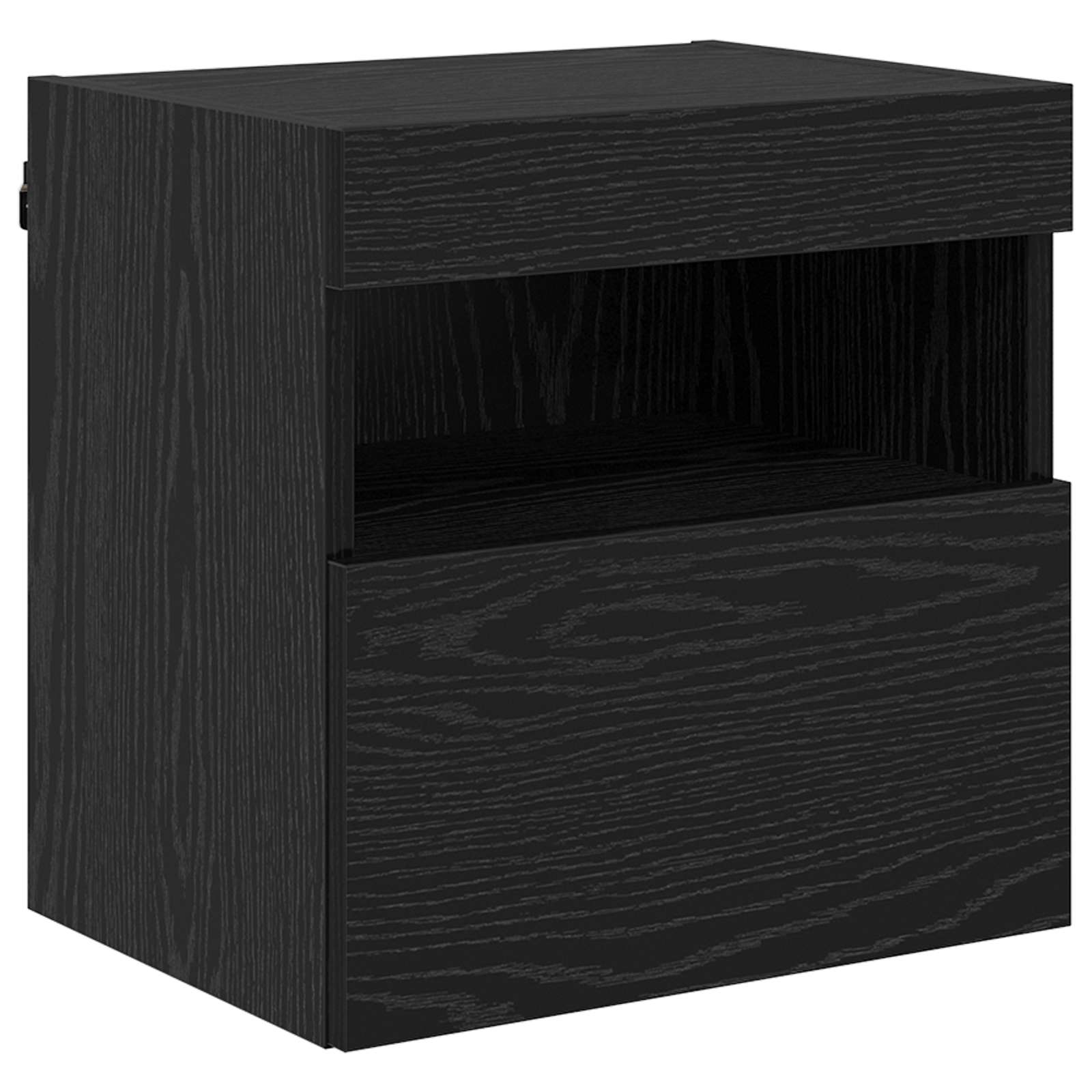 Meubles TV muraux 6 pcs Chêne noir Bois d'ingénierie - XIOS