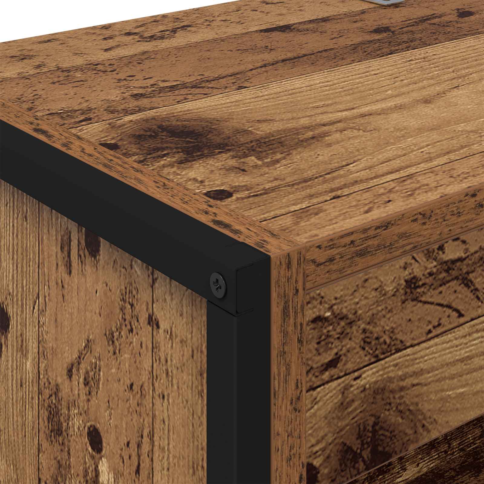 Bibliothèque 2 pcs Bois Ancien 80 x 30 x 155 cm - XIOS