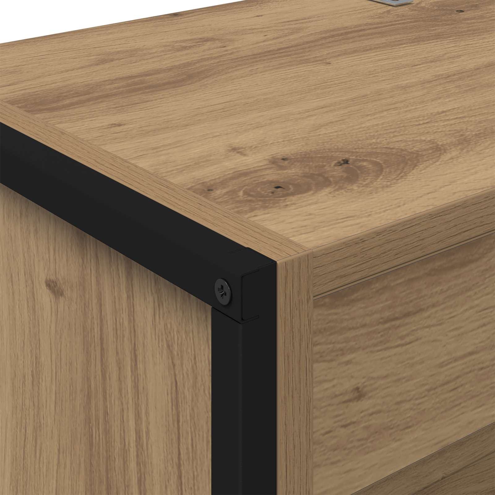 Bibliothèque 2 pcs Chêne artisan 80 x 30 x 155 cm - XIOS