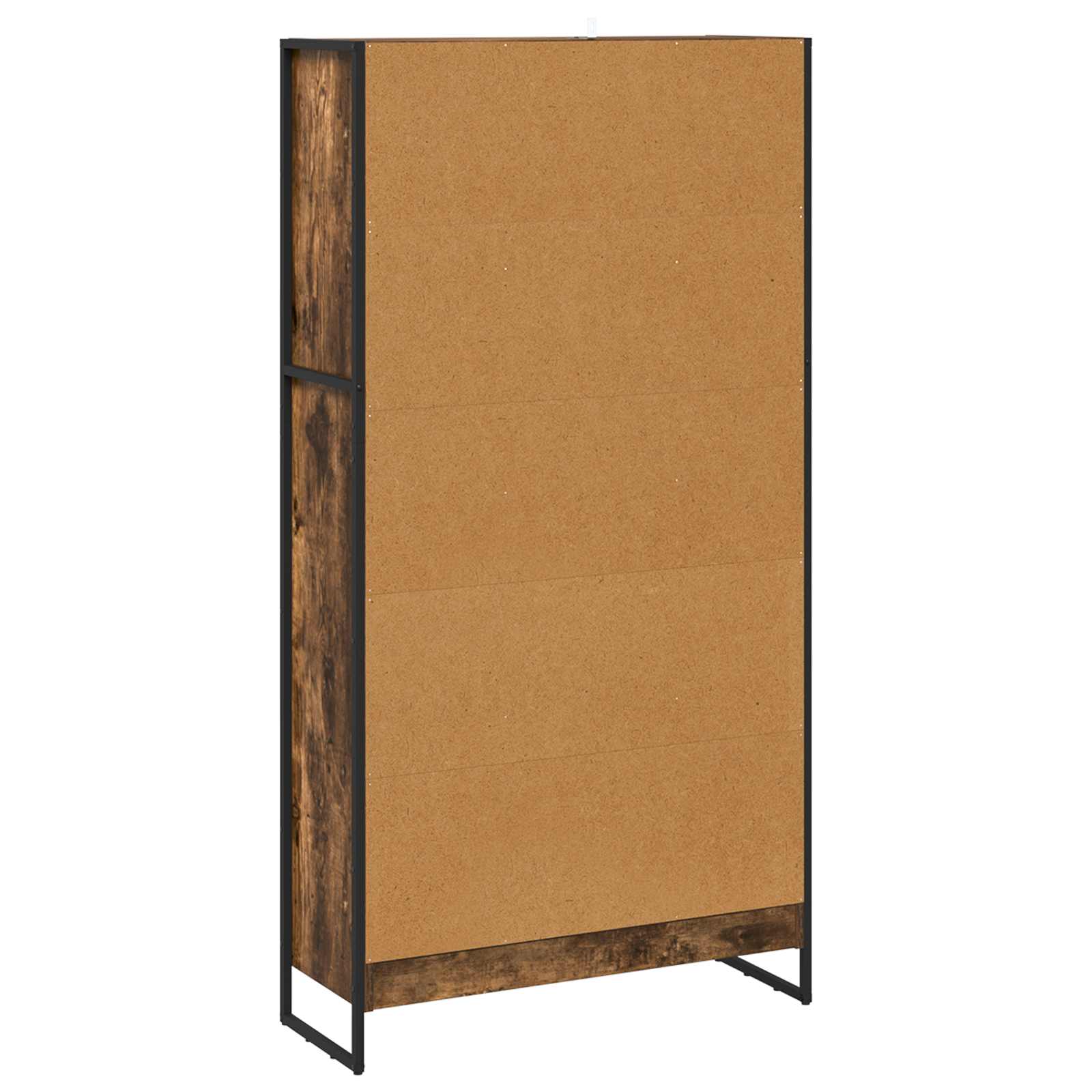 Bibliothèque 2 pcs Chêne Fumé 80 x 30 x 155 cm - XIOS
