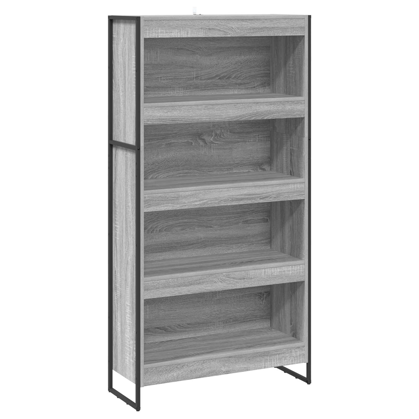 Bibliothèque 2 pcs Gris Sonoma 80 x 30 x 155 cm - XIOS