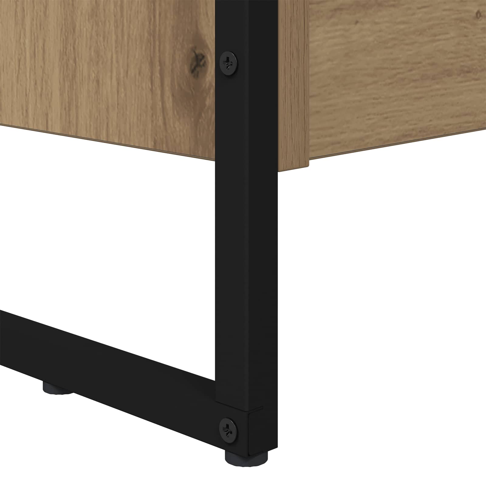 Bibliothèque 2 pcs Chêne artisan 80 x 30 x 155 cm - XIOS