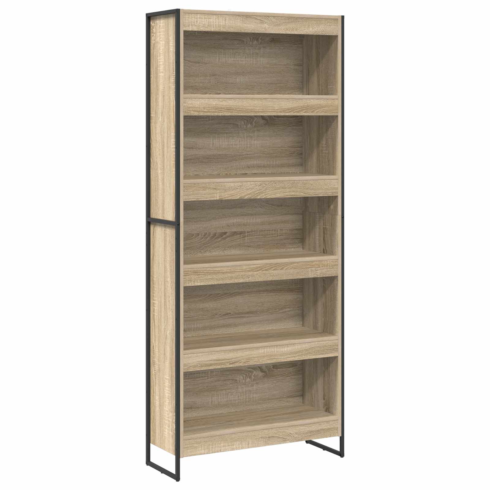 Bibliothèque 2 pcs Sonoma 80 x 30 x 155 cm Bois d'ingénierie - XIOS