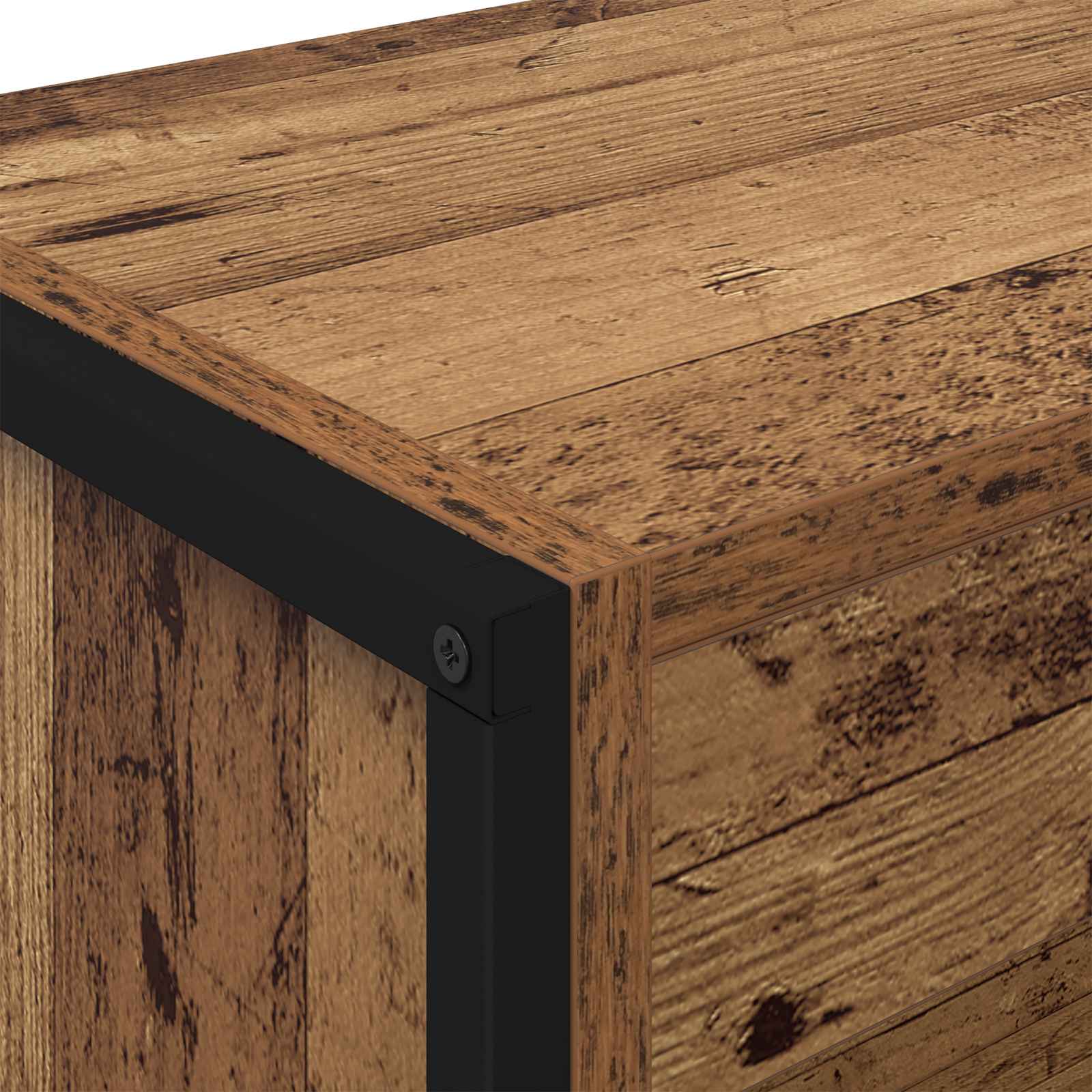 Bibliothèque 80 x 30 x 189,5 cm Bois d'ingénierie Bois Ancien - XIOS
