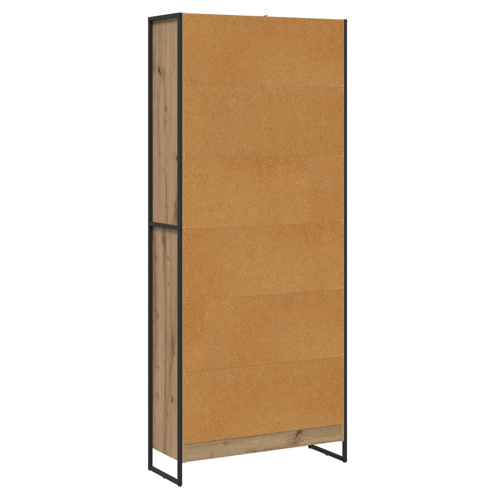 Bibliothèque 80 x 30 x 189,5 cm Bois d'ingénierie Chêne artisan - XIOS