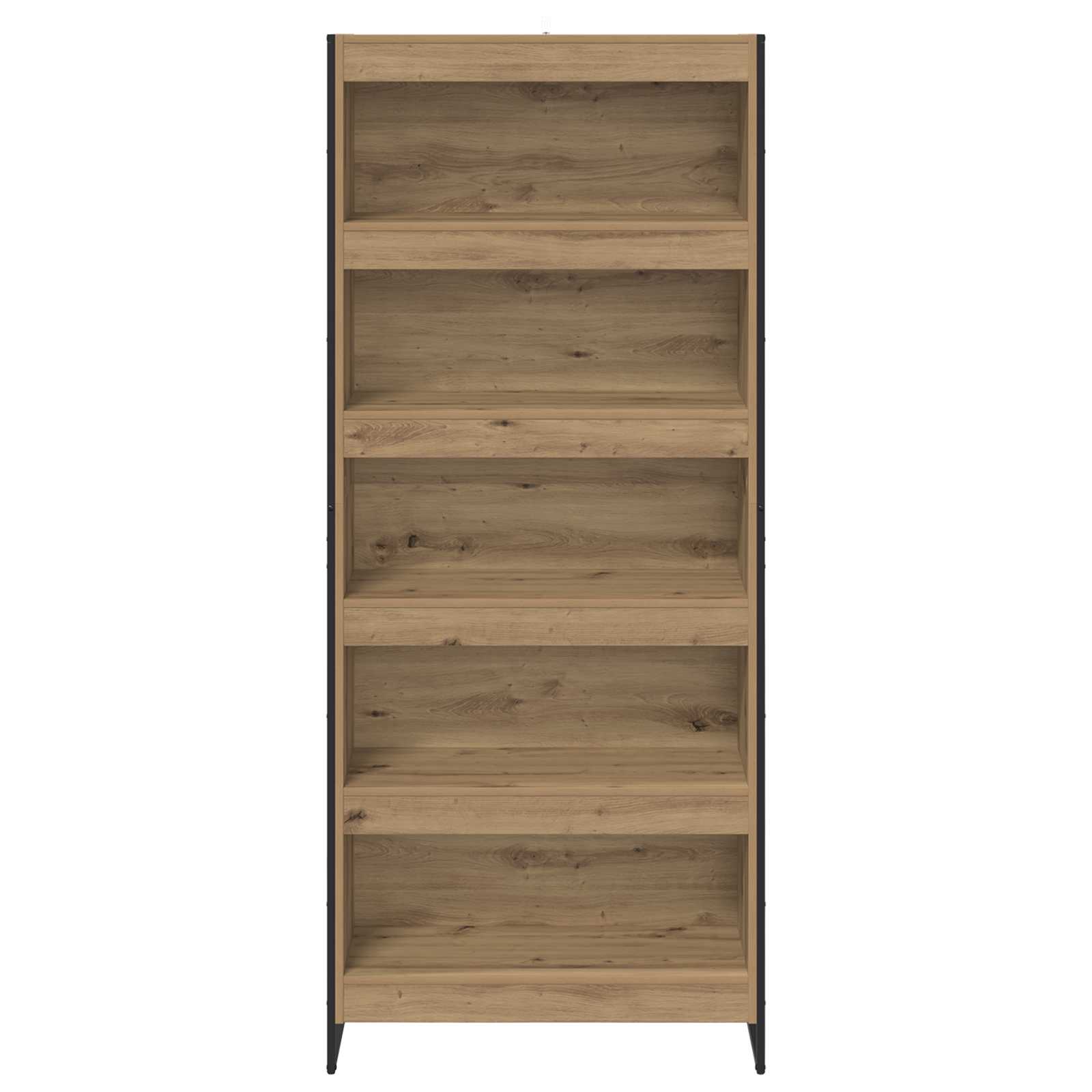 Bibliothèque 80 x 30 x 189,5 cm Bois d'ingénierie Chêne artisan - XIOS