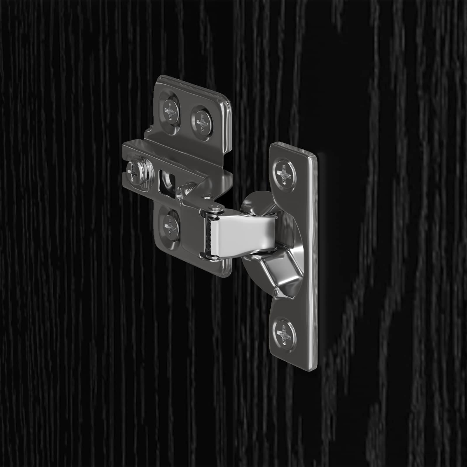 Garde-robe 2 pcs Chêne noir 50 x 50 x 200 cm Bois d'ingénierie - XIOS