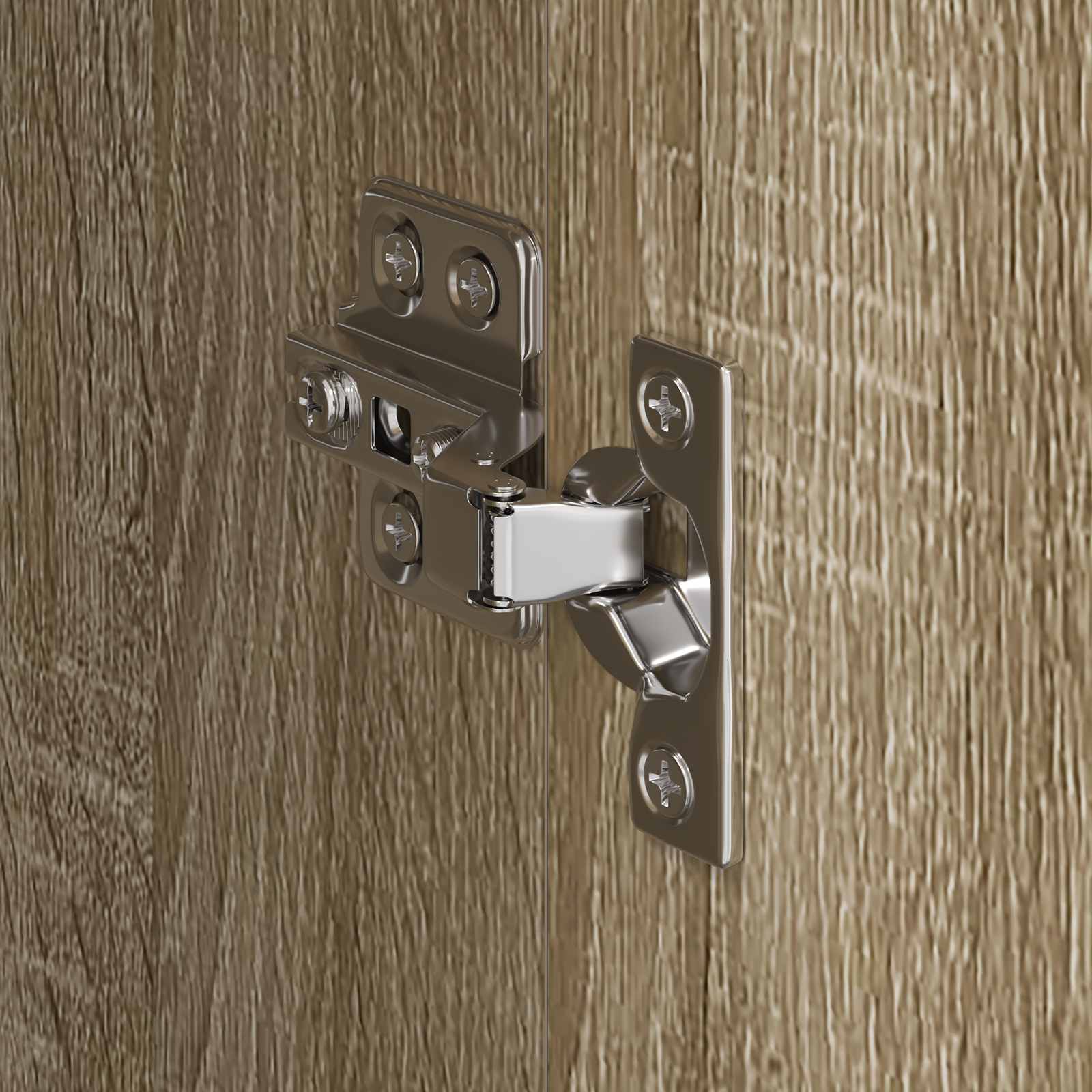 Garde-robe 2 pcs Sonoma 50 x 50 x 200 cm Bois d'ingénierie - XIOS