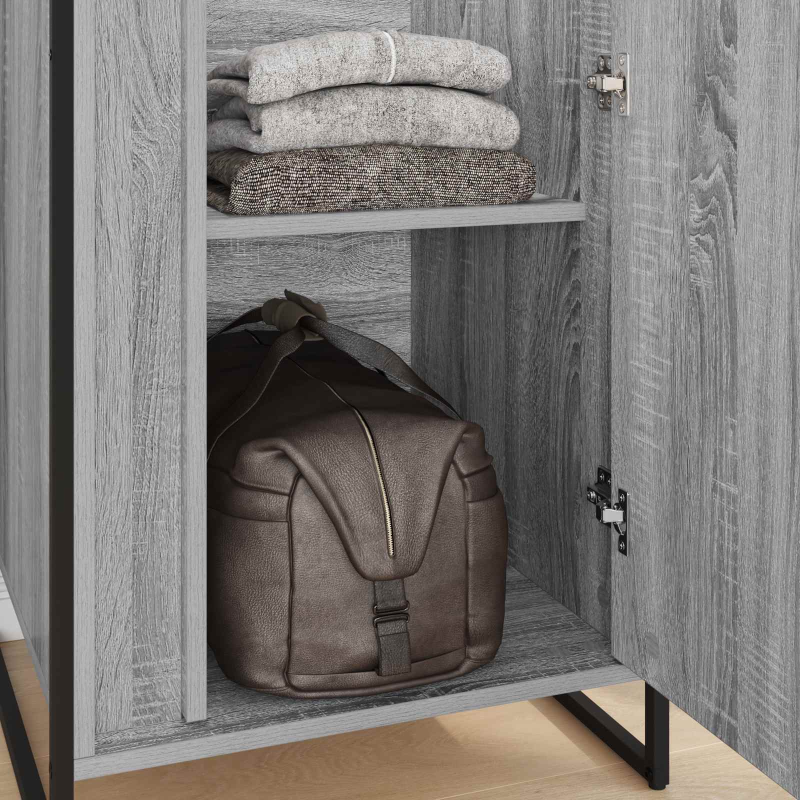 Garde-robe Gris Sonoma 50 x 50 x 200 cm Bois d'ingénierie