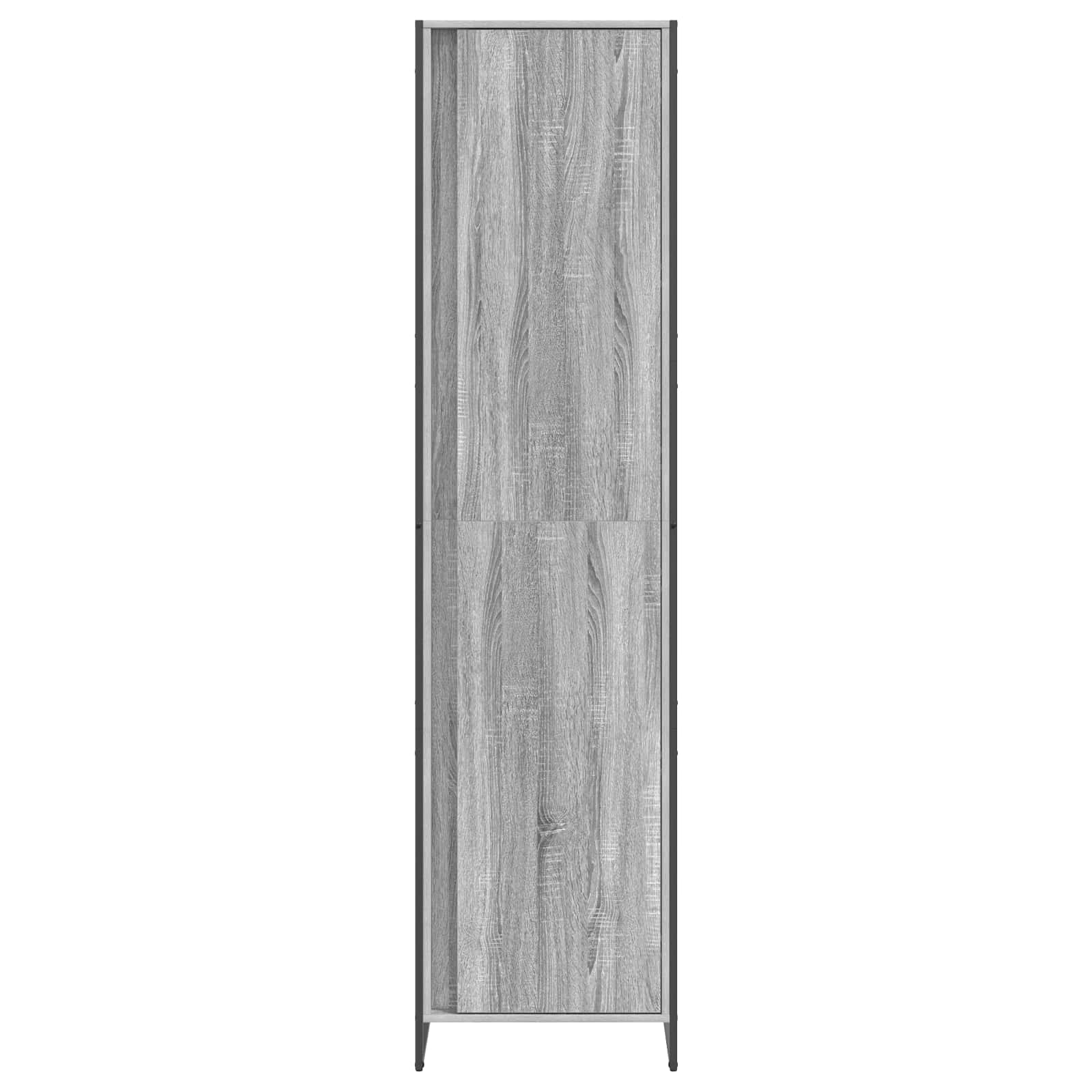 Garde-robe 2 pcs Gris Sonoma 50 x 50 x 200 cm Bois d'ingénierie - XIOS