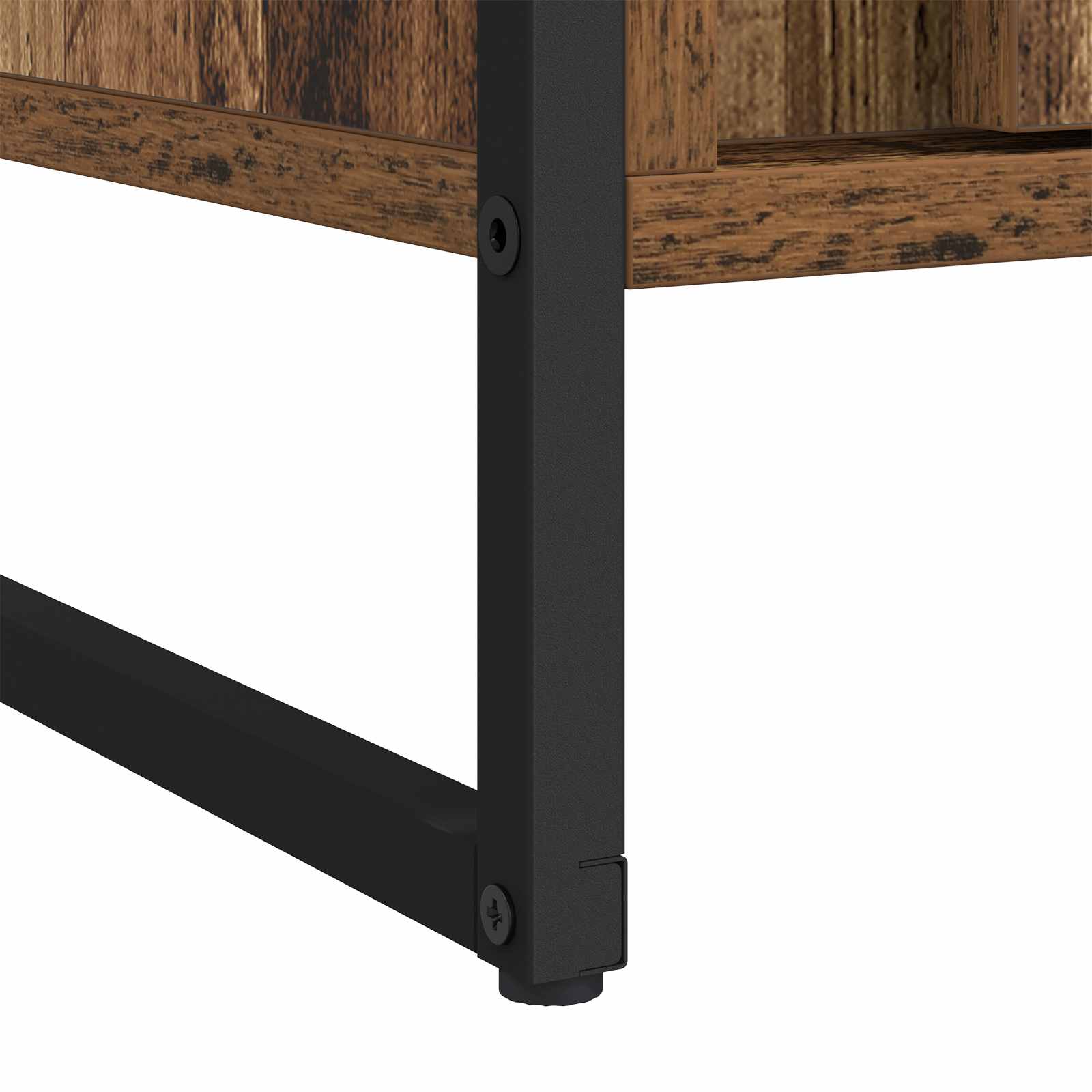 Garde-robe 2 pcs Bois Ancien 50 x 50 x 200 cm Bois d'ingénierie - XIOS