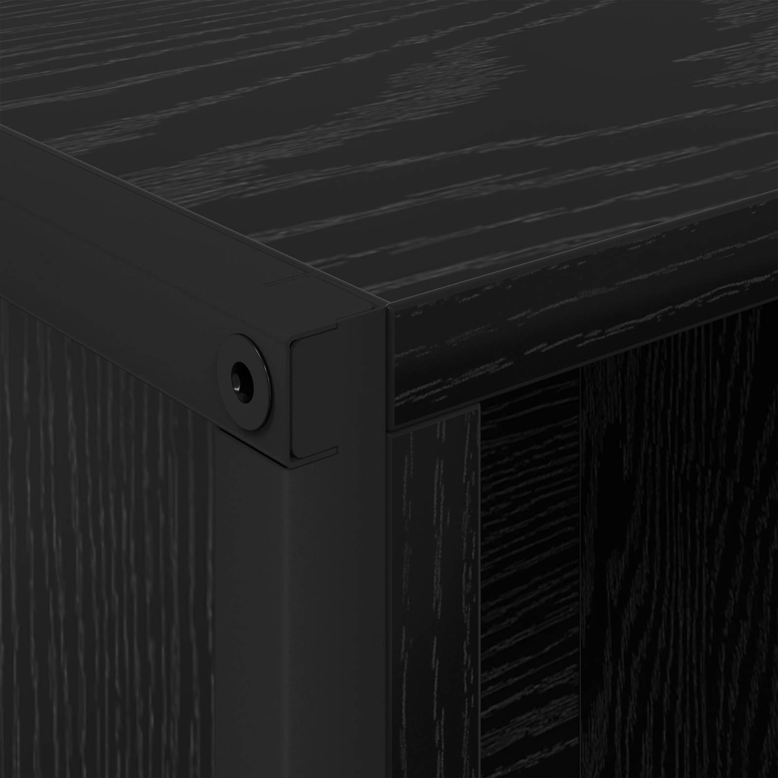 Bibliothèque 2 pcs Chêne noir 99,5 x 30 x 108 cm - XIOS