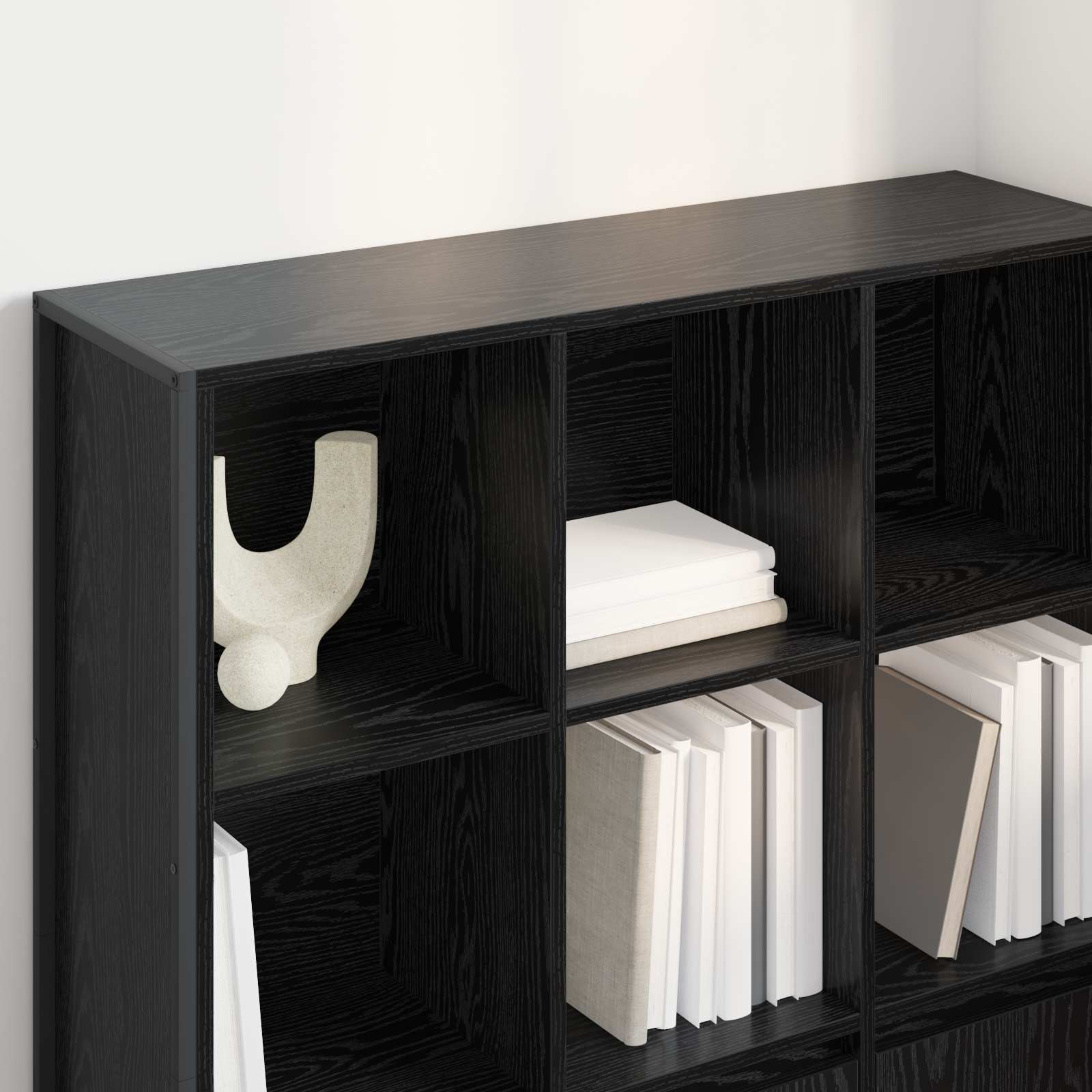 Bibliothèque 2 pcs Chêne noir 99,5 x 30 x 108 cm - XIOS
