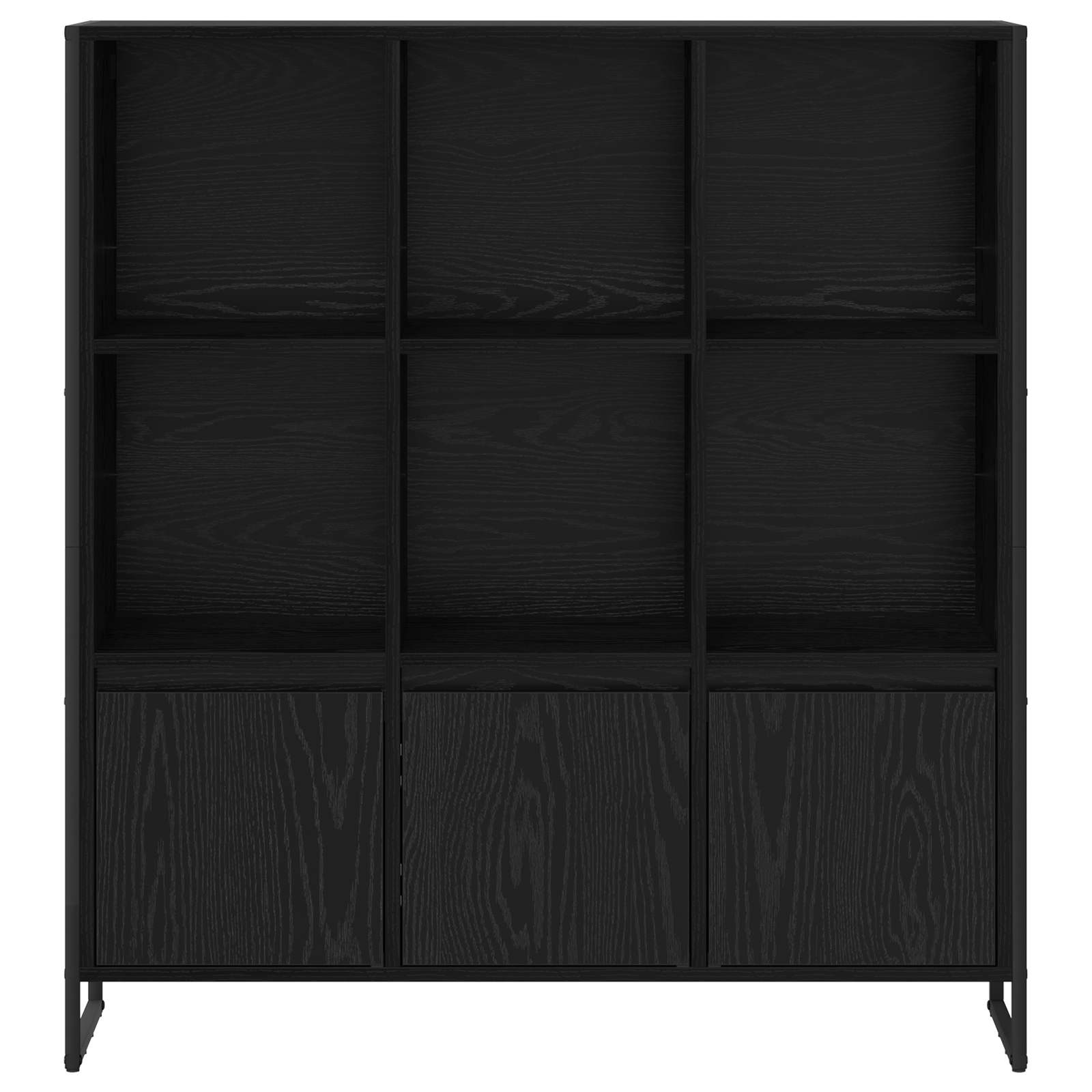 Bibliothèque 2 pcs Chêne noir 99,5 x 30 x 108,5 cm - XIOS
