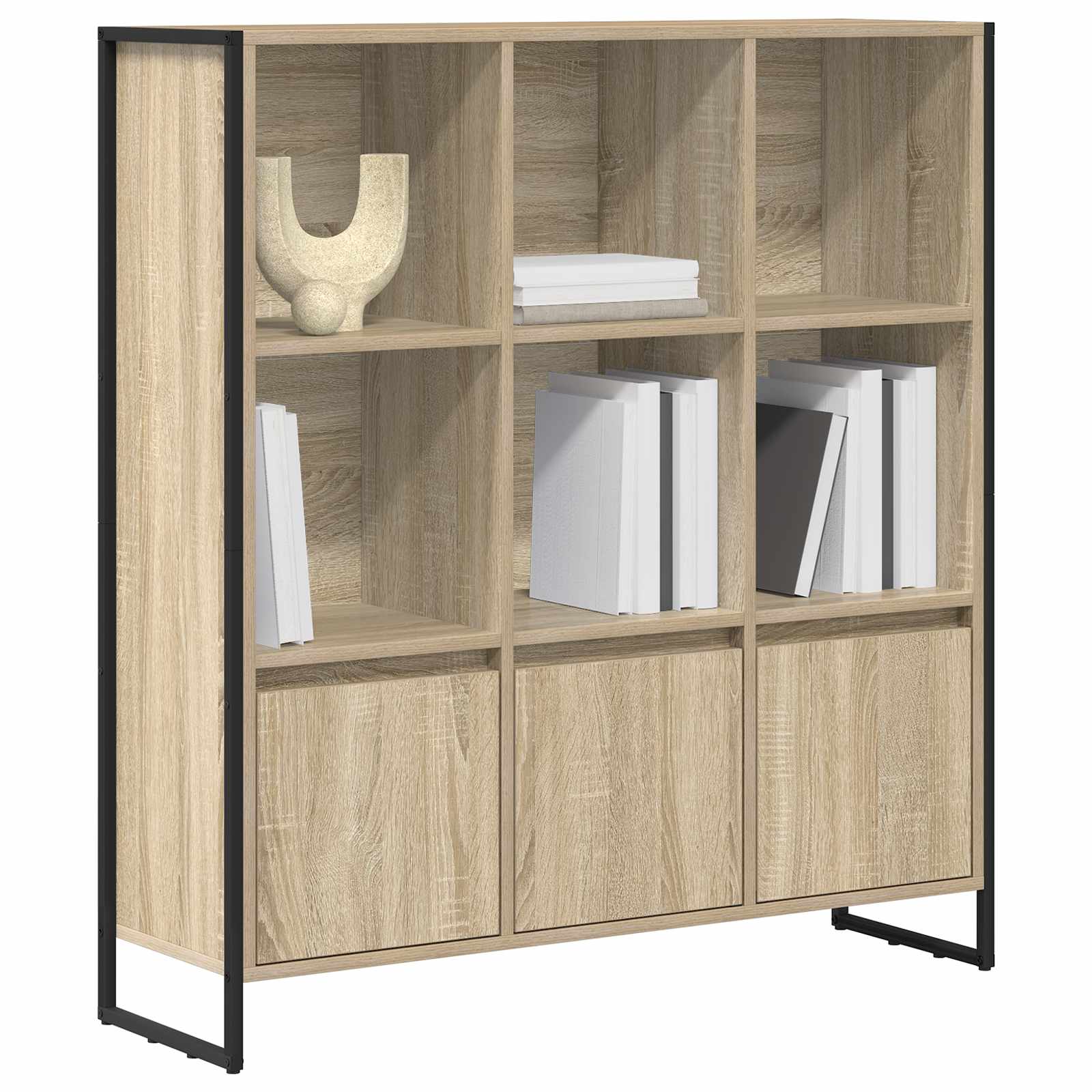 Bibliothèque 2 pcs Sonoma 99,5 x 30 x 108 cm Bois d'ingénierie - XIOS