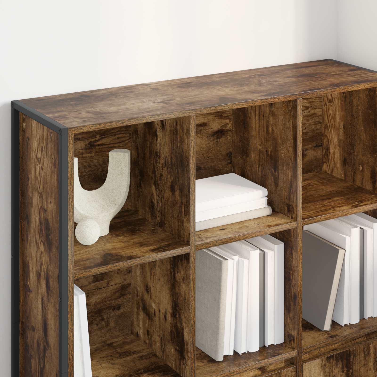 Bibliothèque 2 pcs Chêne Fumé 99,5 x 30 x 108 cm - XIOS