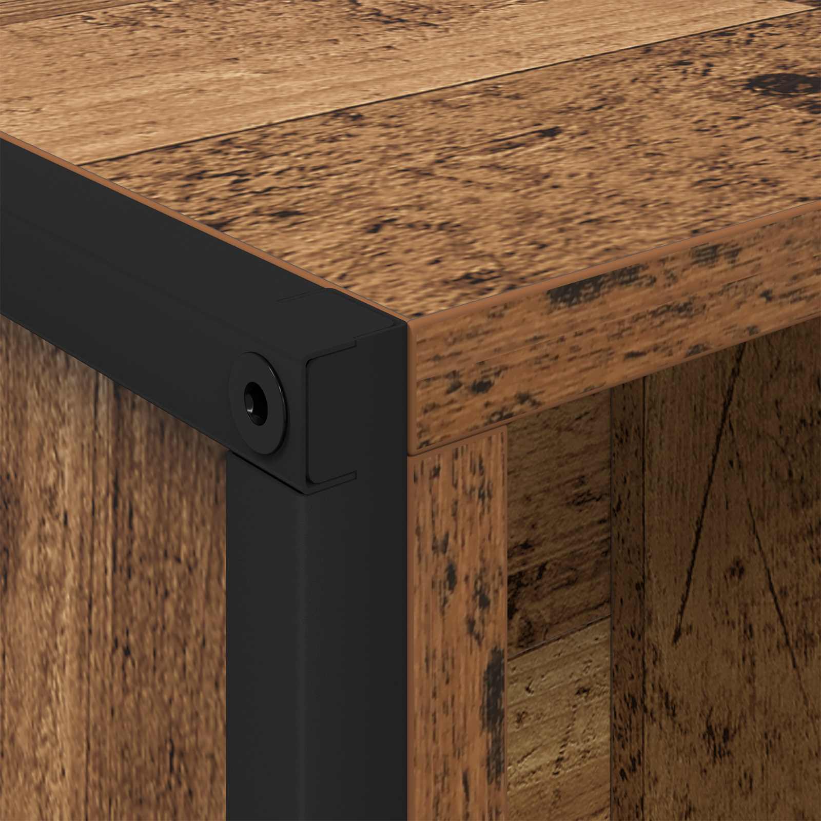 Bibliothèque 2 pcs Bois Ancien 99,5 x 30 x 108,5 cm - XIOS