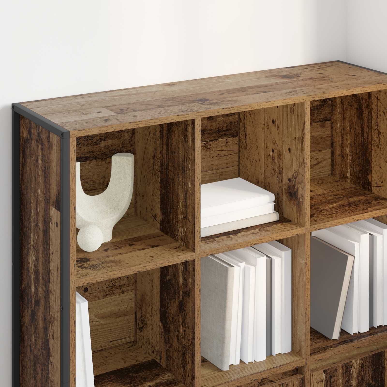 Bibliothèque 2 pcs Bois Ancien 99,5 x 30 x 108 cm - XIOS