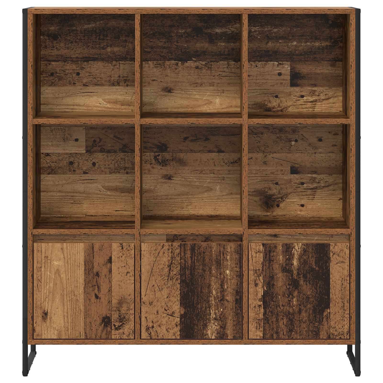 Bibliothèque 2 pcs Bois Ancien 99,5 x 30 x 108 cm - XIOS