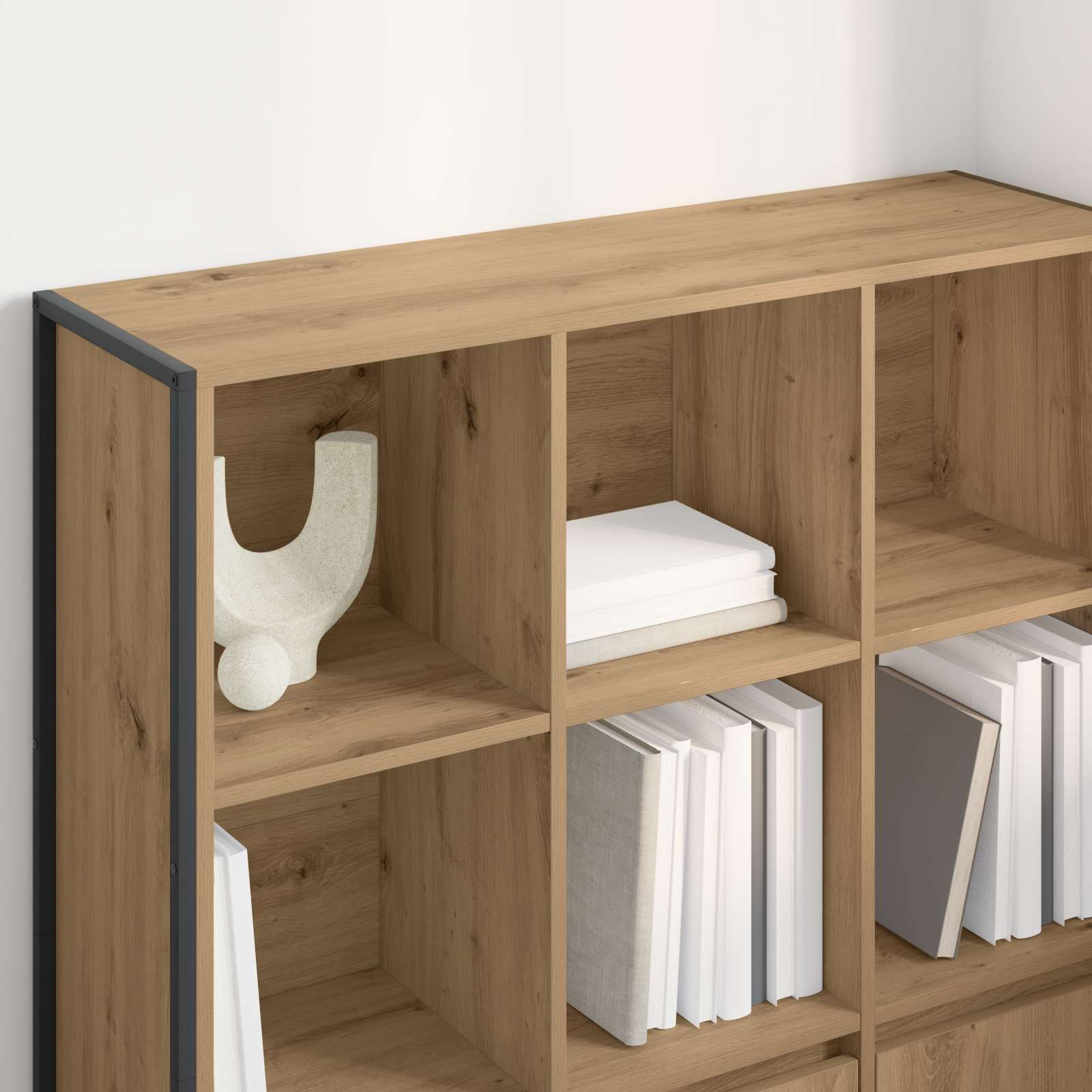 Bibliothèque 2 pcs Chêne artisan 99,5 x 30 x 108 cm - XIOS