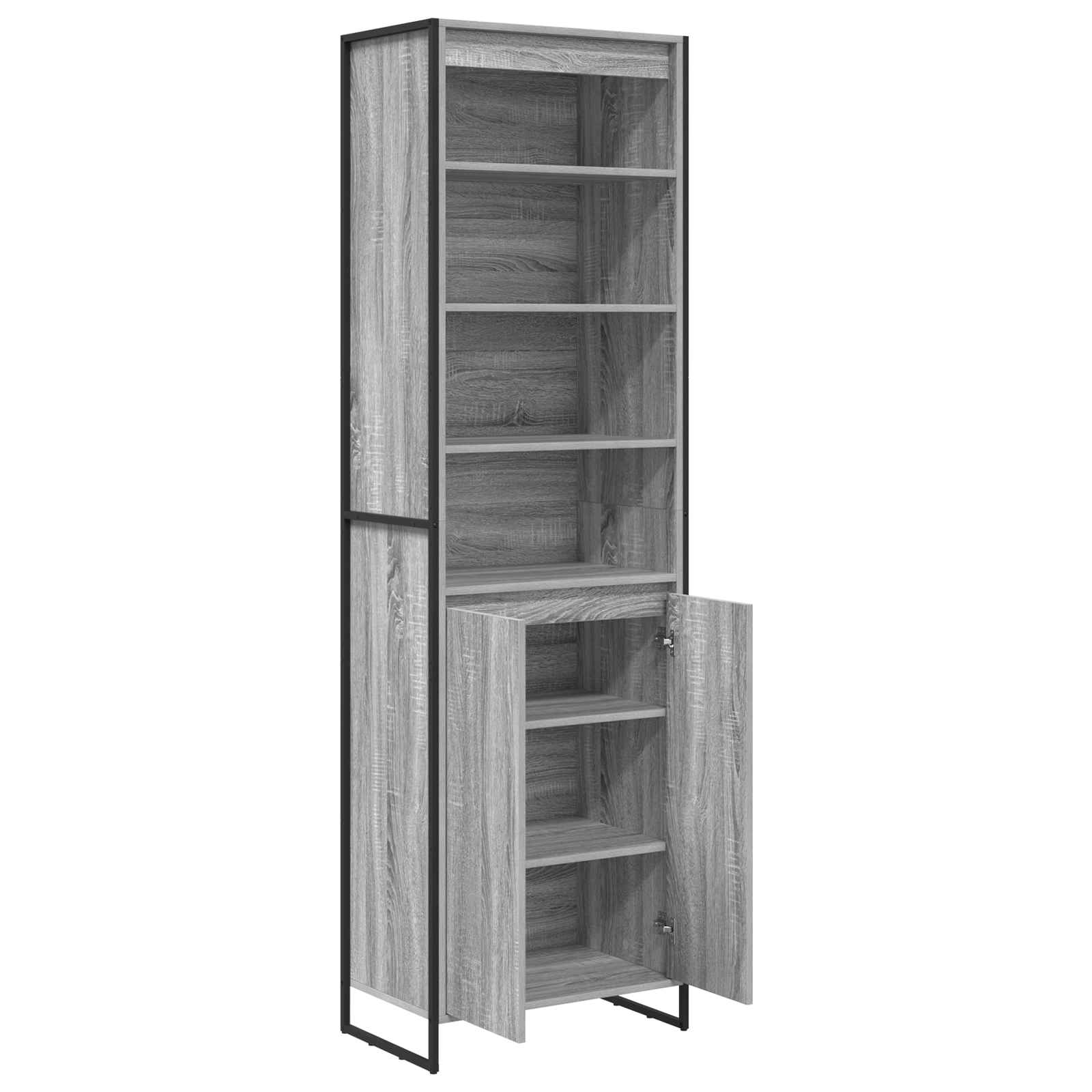 Armoires Hautes Gris Sonoma 60 x 36 x 200 cm Bois d'ingénierie - XIOS