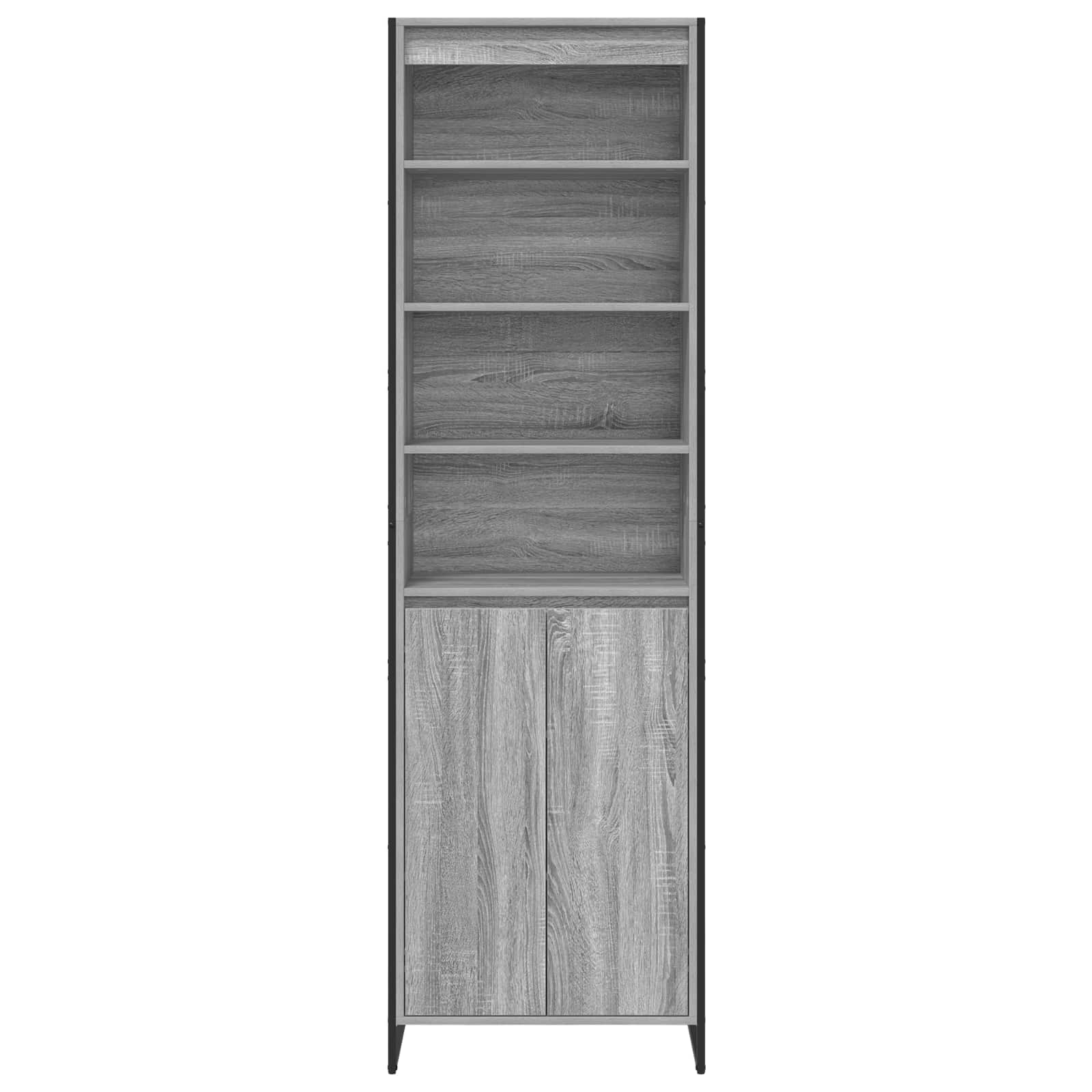 Armoires Hautes Gris Sonoma 60 x 36 x 200 cm Bois d'ingénierie - XIOS