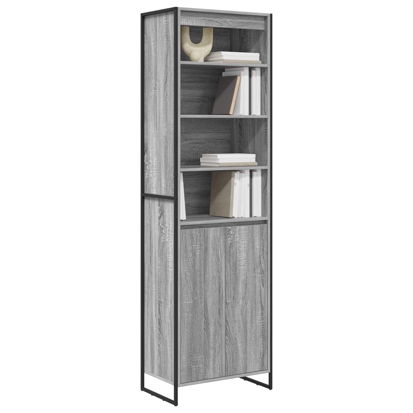 Armoires Hautes Gris Sonoma 60 x 36 x 200 cm Bois d'ingénierie - XIOS