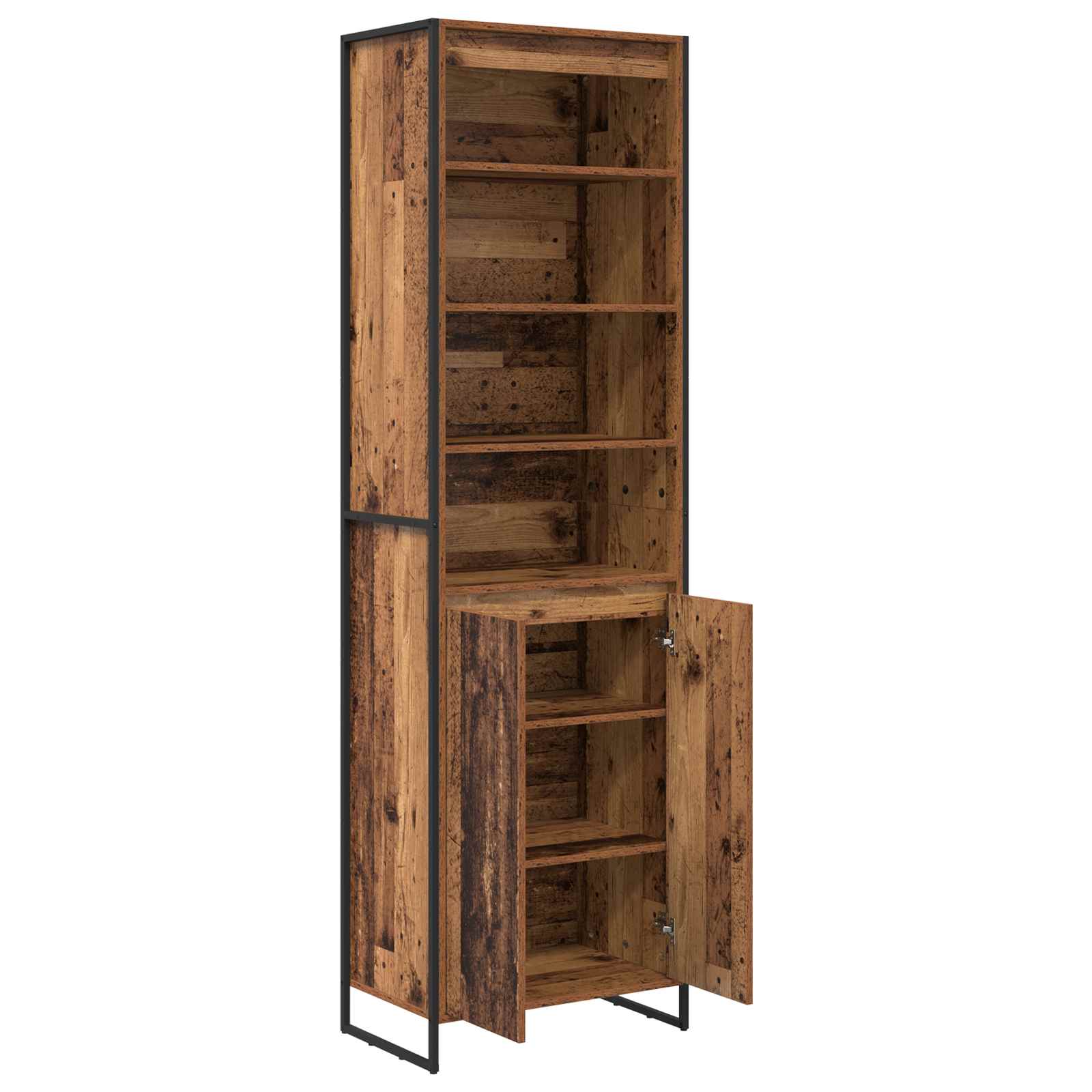 Armoires Hautes Bois Ancien 60 x 36 x 200 cm Bois d'ingénierie - XIOS