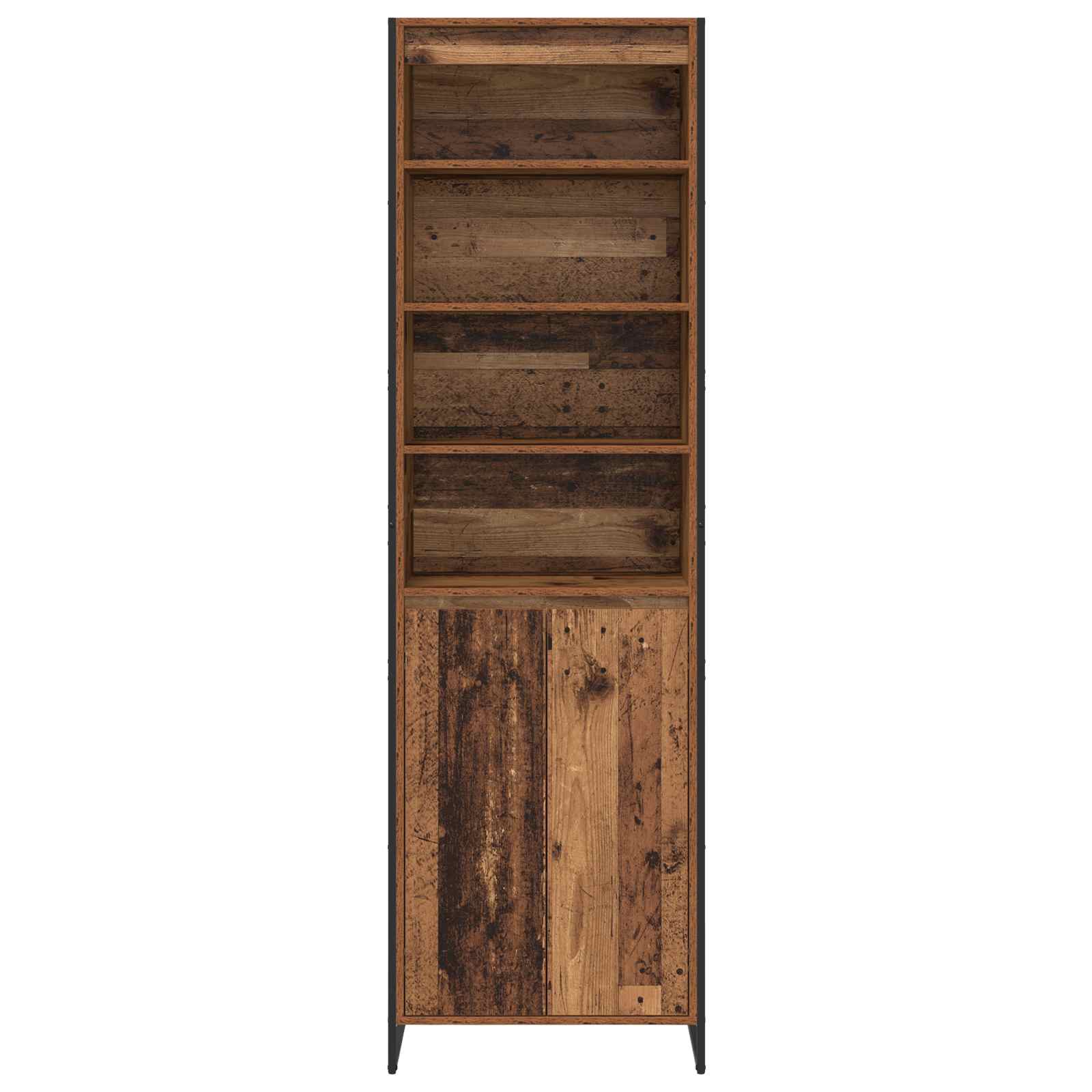 Armoires Hautes Bois Ancien 60 x 36 x 200 cm Bois d'ingénierie - XIOS