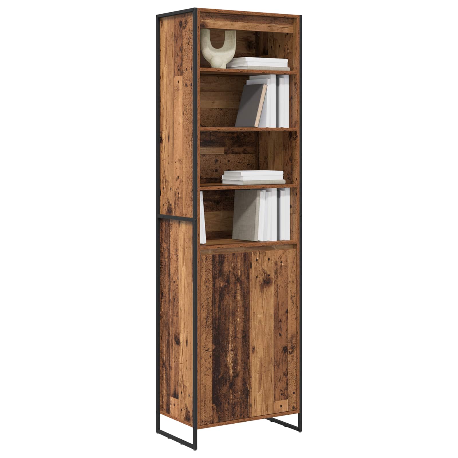 Armoires Hautes Bois Ancien 60 x 36 x 200 cm Bois d'ingénierie - XIOS