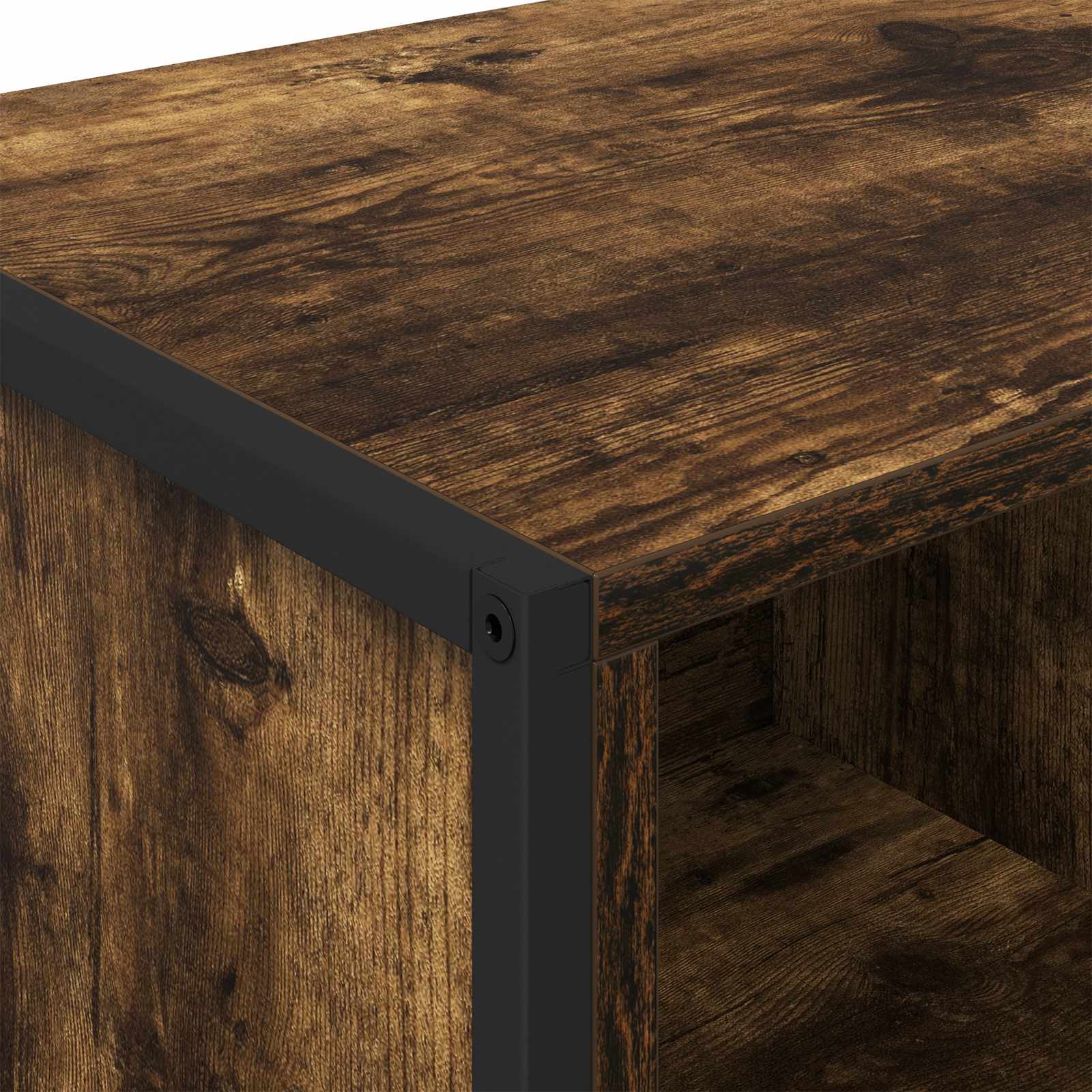 Buffet Chêne Fumé 81 x 36 x 150.5 cm Bois d'ingénierie - XIOS