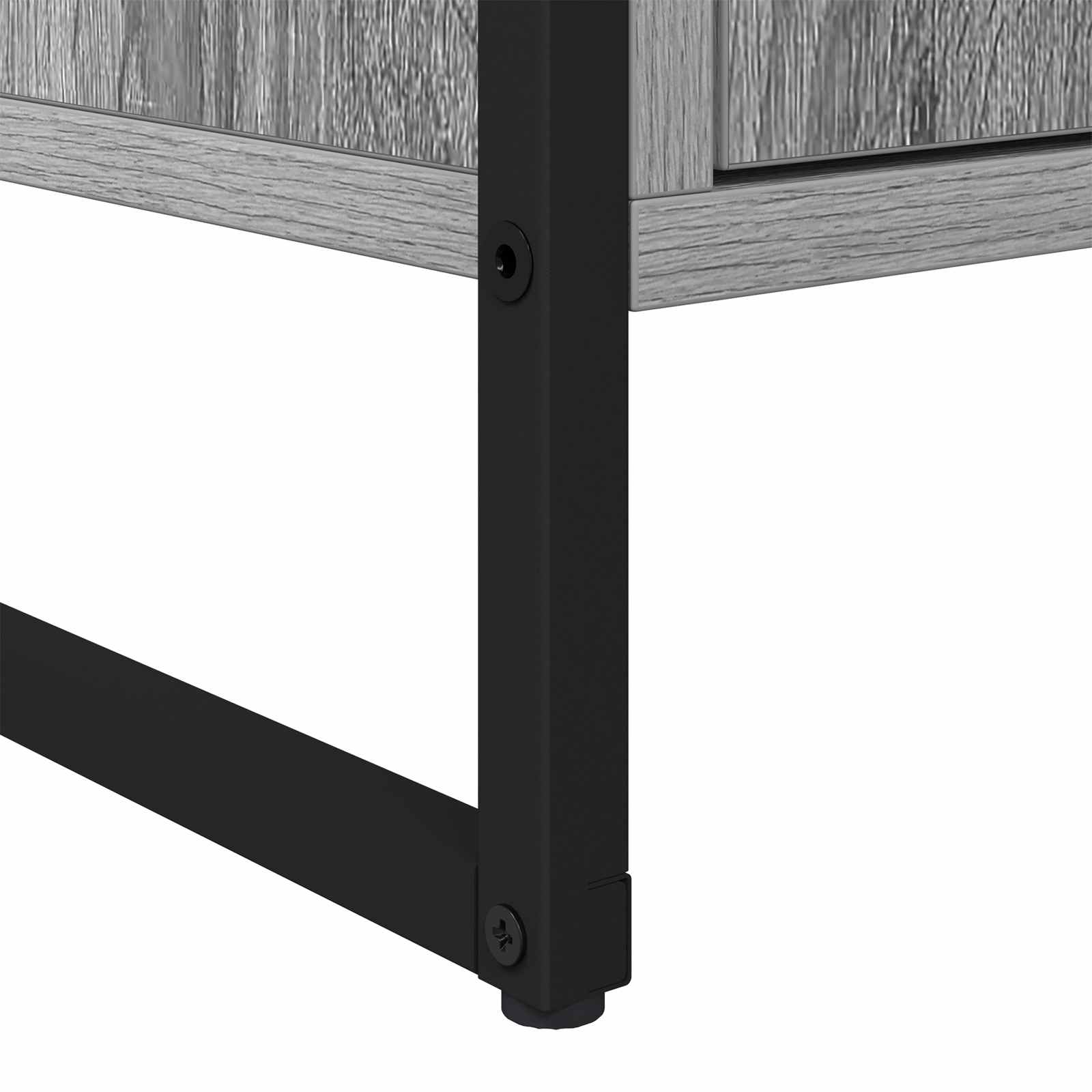 Buffet Gris Sonoma 81 x 36 x 150.5 cm Bois d'ingénierie - XIOS