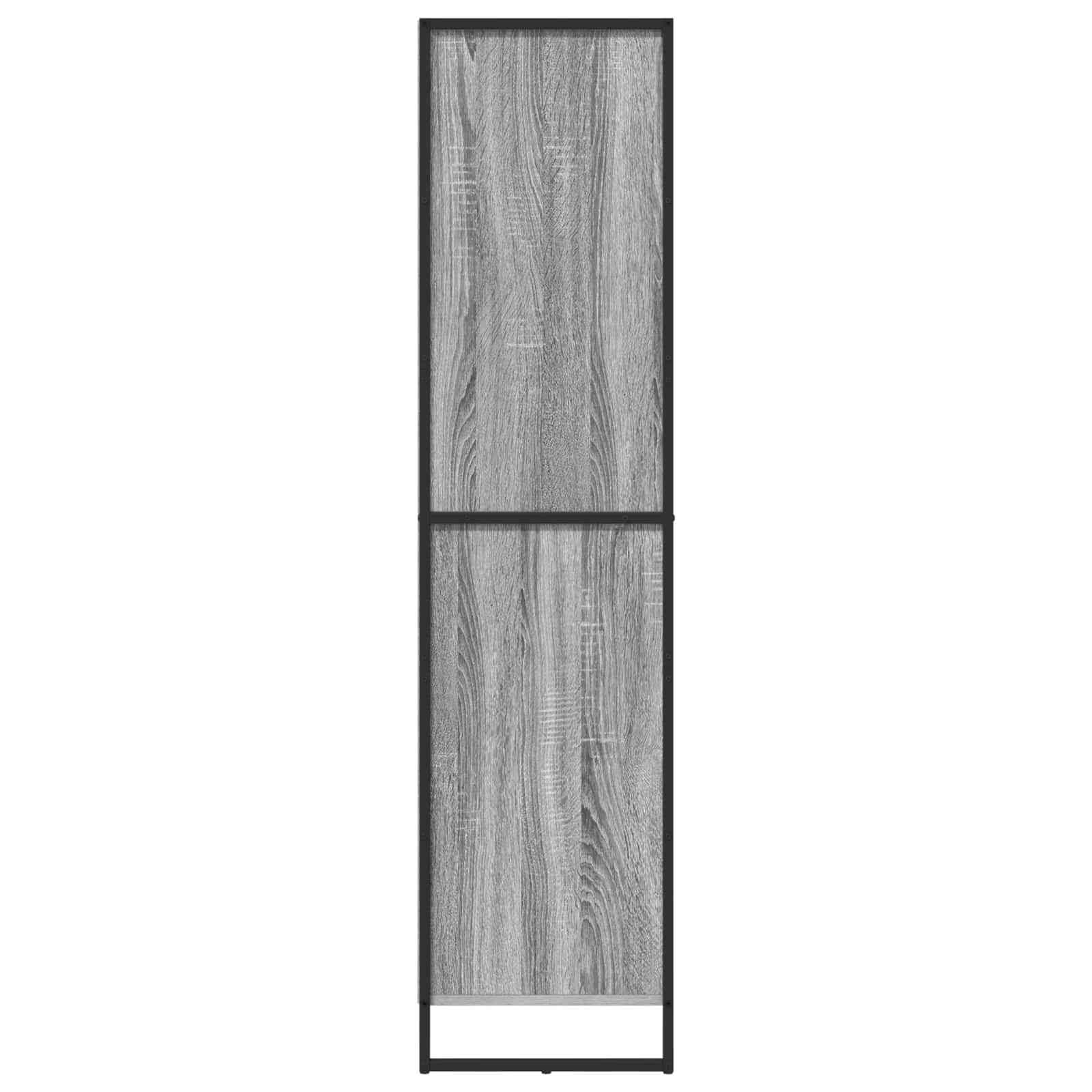 Buffet Gris Sonoma 81 x 36 x 150.5 cm Bois d'ingénierie - XIOS