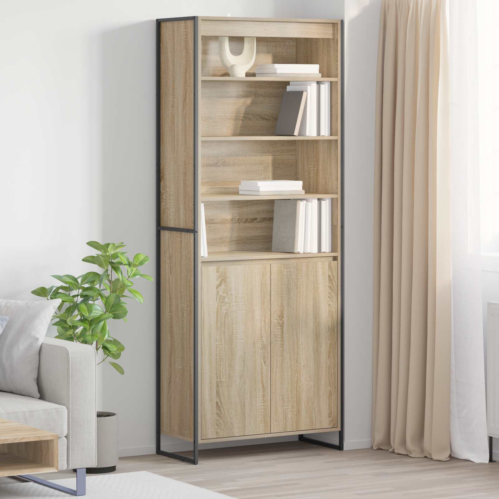 Armoires Hautes Sonoma 79 x 36 x 200 cm Bois d'ingénierie - XIOS
