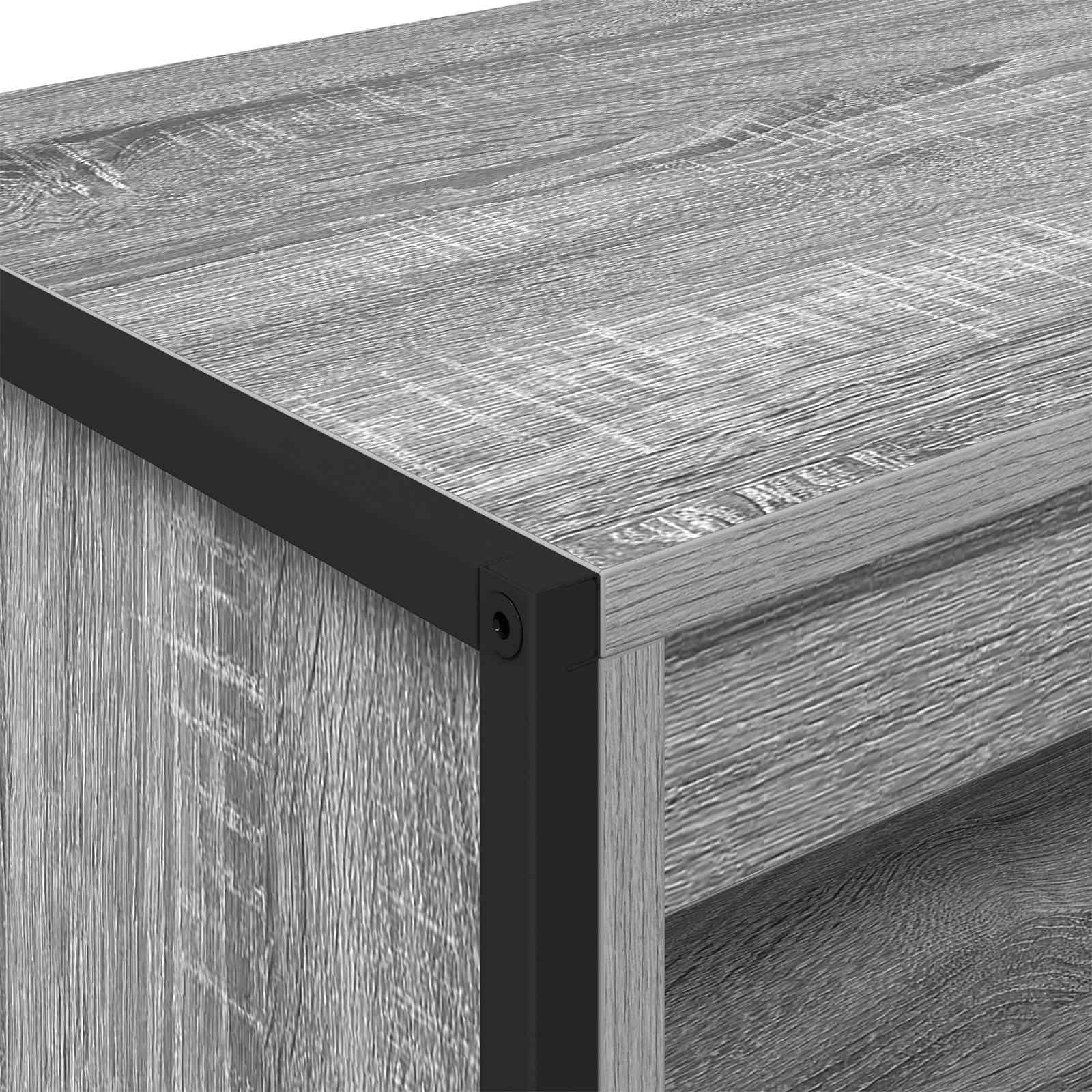 Armoires Hautes 2 pcs Gris Sonoma 60 x 36 x 300 cm - XIOS