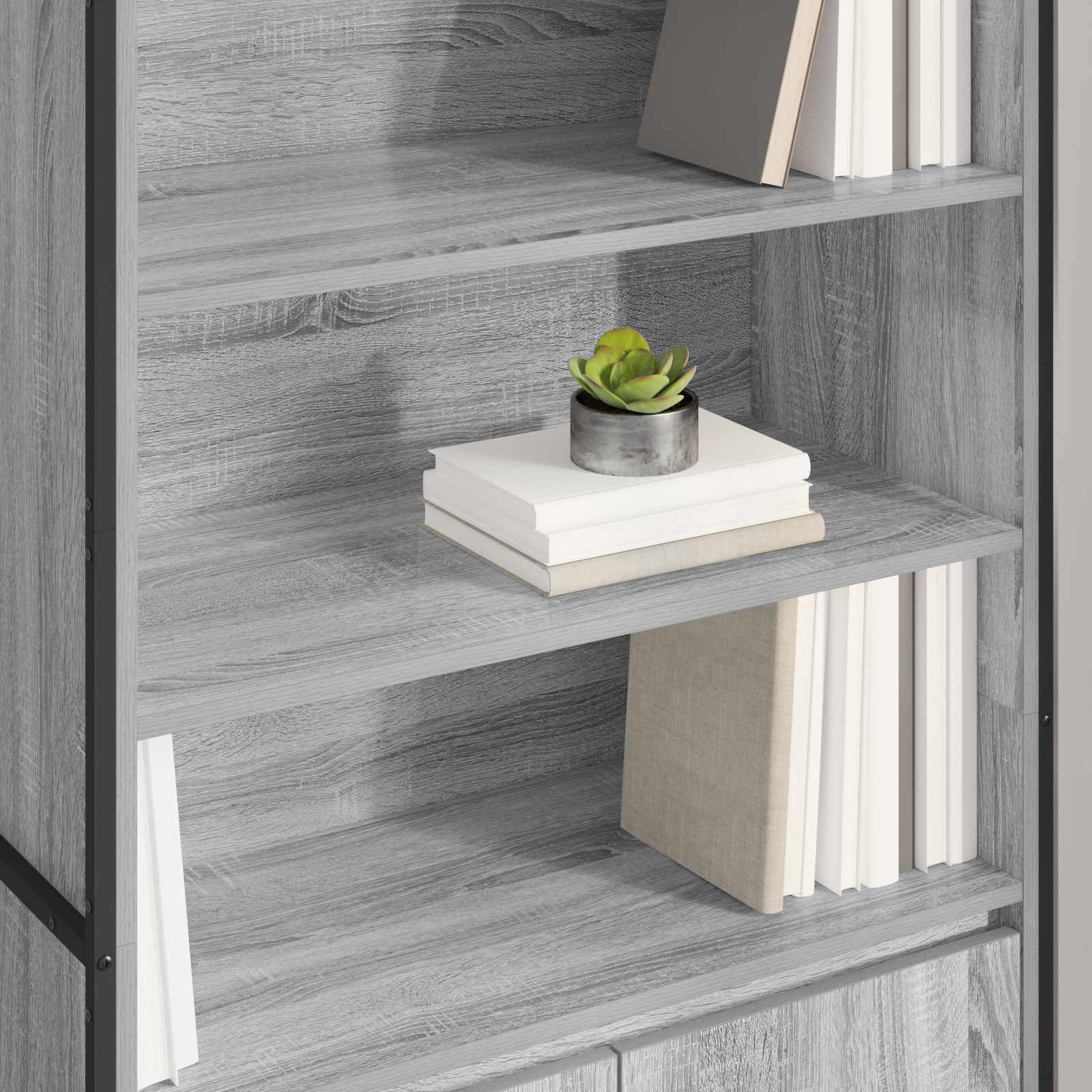 Armoires Hautes Gris Sonoma 79 x 36 x 200 cm Bois d'ingénierie
