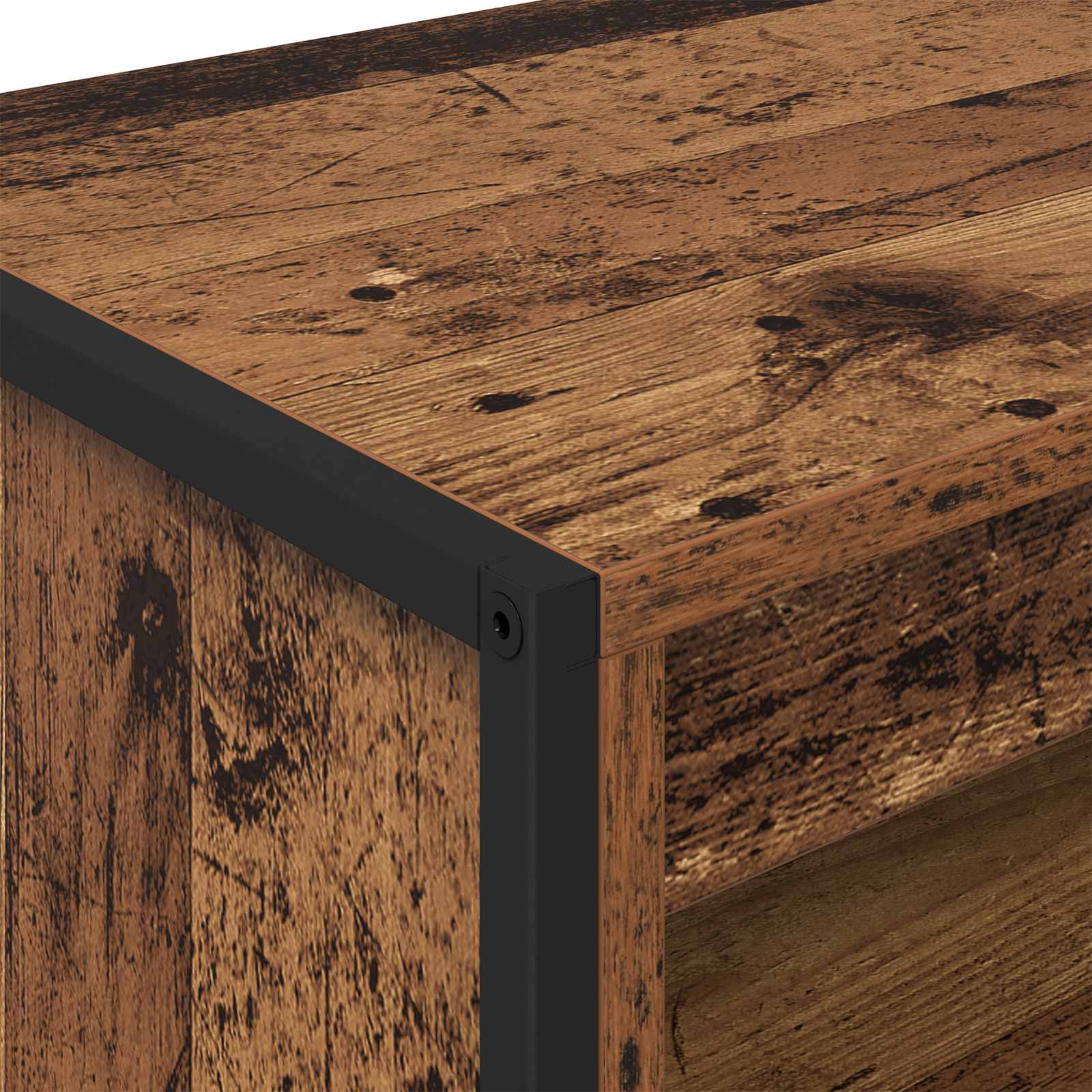 Armoires Hautes Bois Ancien 79 x 36 x 200 cm Bois d'ingénierie