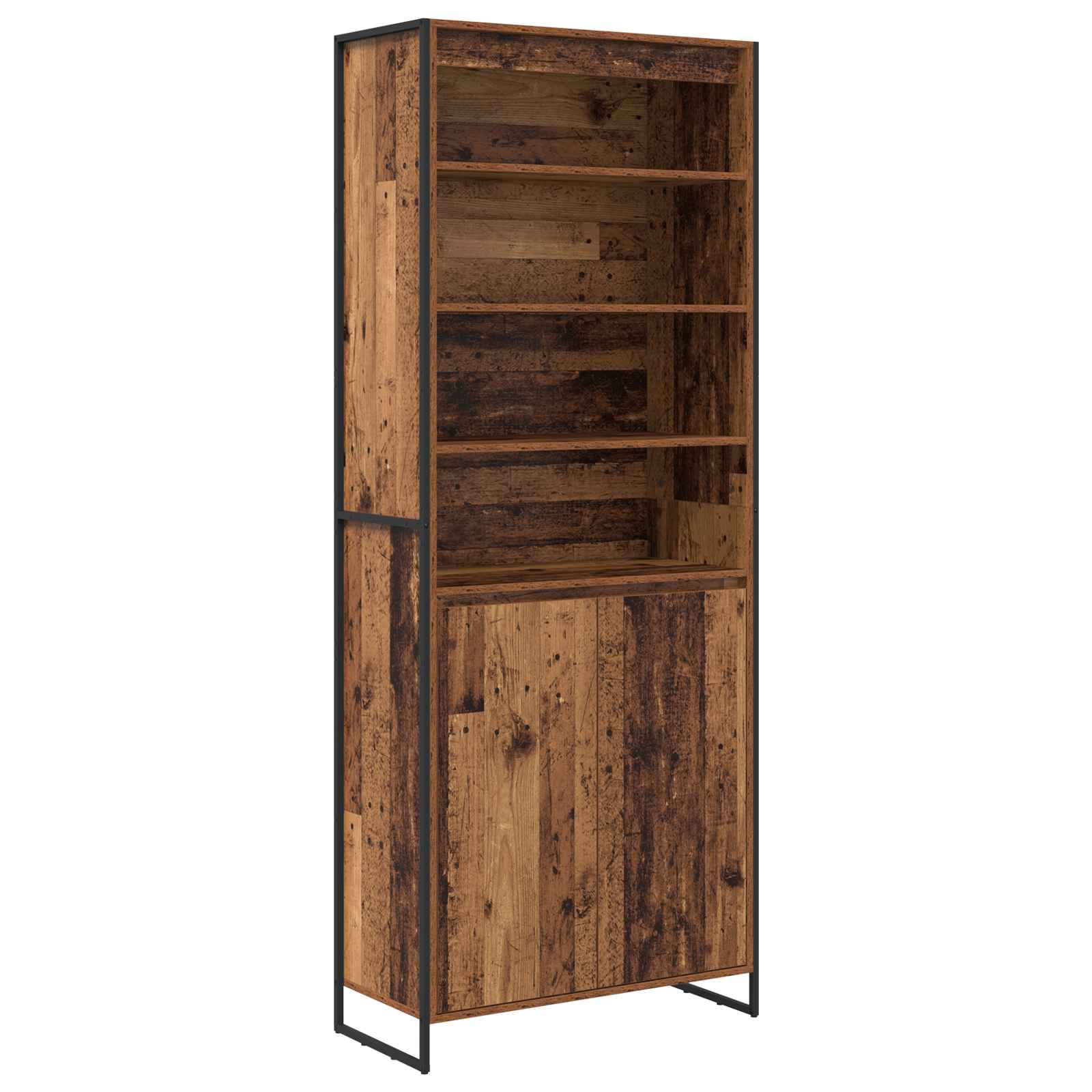 Armoires Hautes Bois Ancien 79 x 36 x 200 cm Bois d'ingénierie