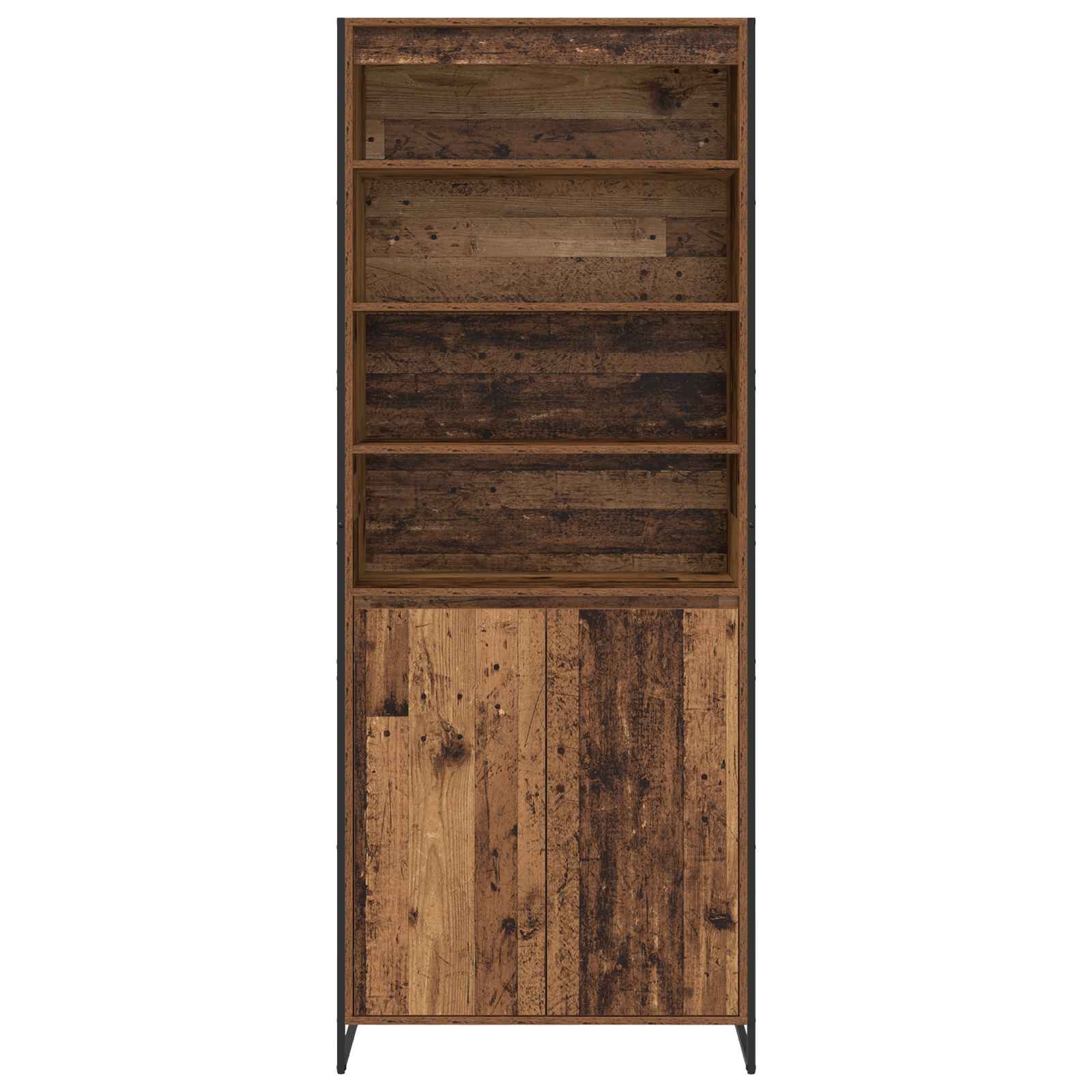 Armoires Hautes Bois Ancien 79 x 36 x 200 cm Bois d'ingénierie